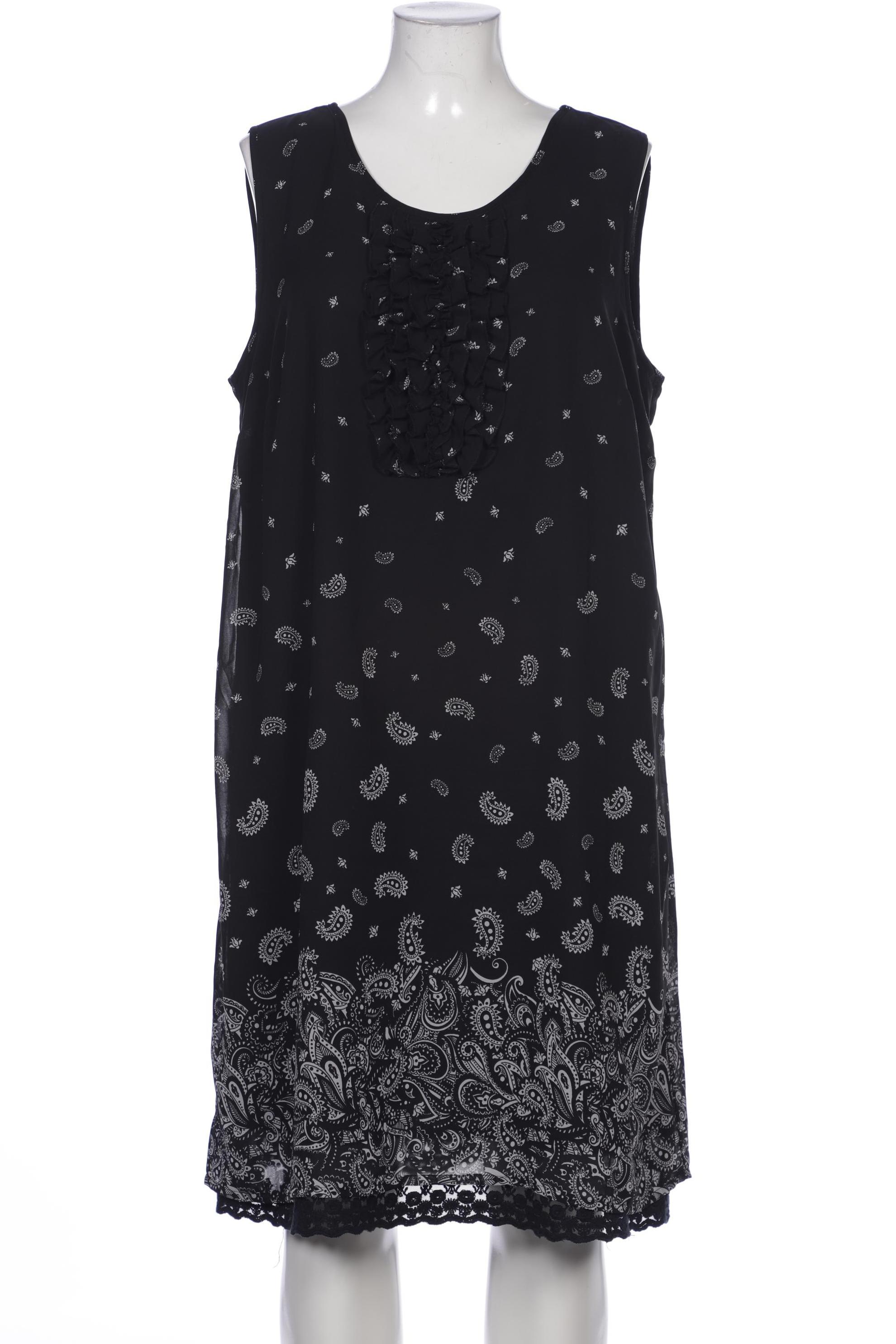 

sheego Damen Kleid, schwarz, Gr. 48