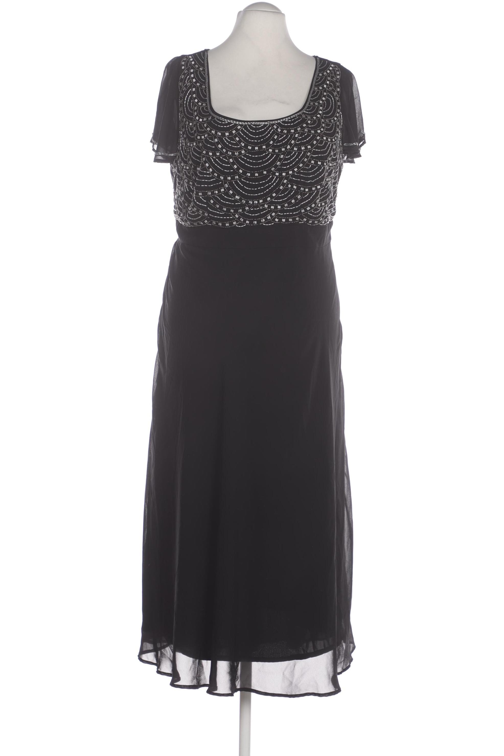 

sheego Damen Kleid, schwarz, Gr. 48