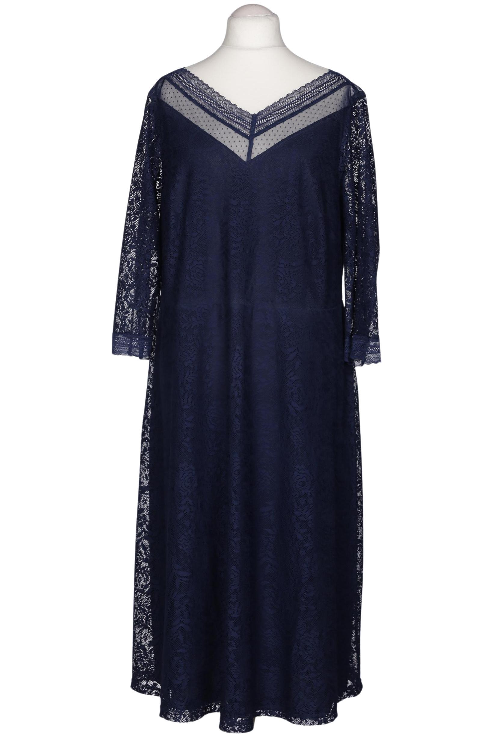 

sheego Damen Kleid, marineblau, Gr. 52