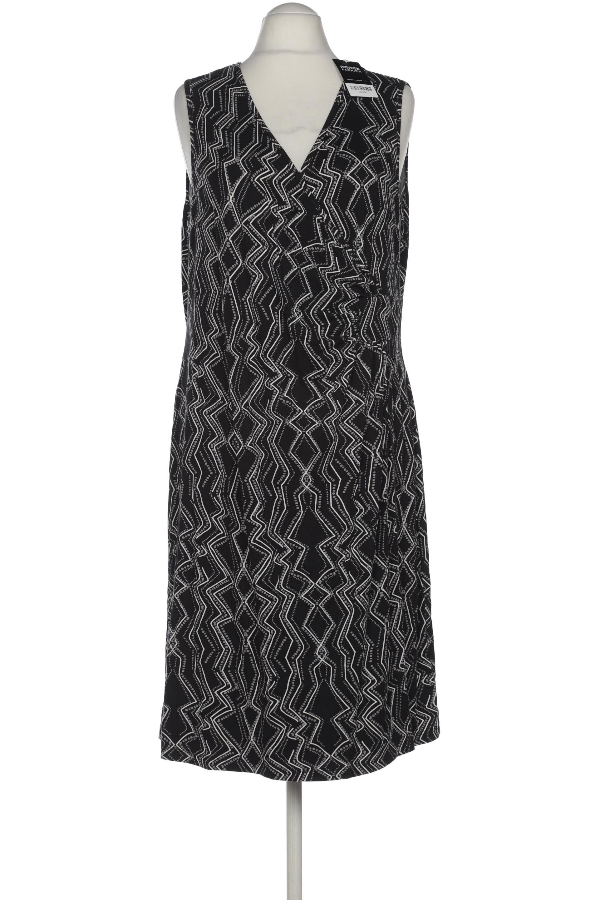 

sheego Damen Kleid, schwarz, Gr. 48