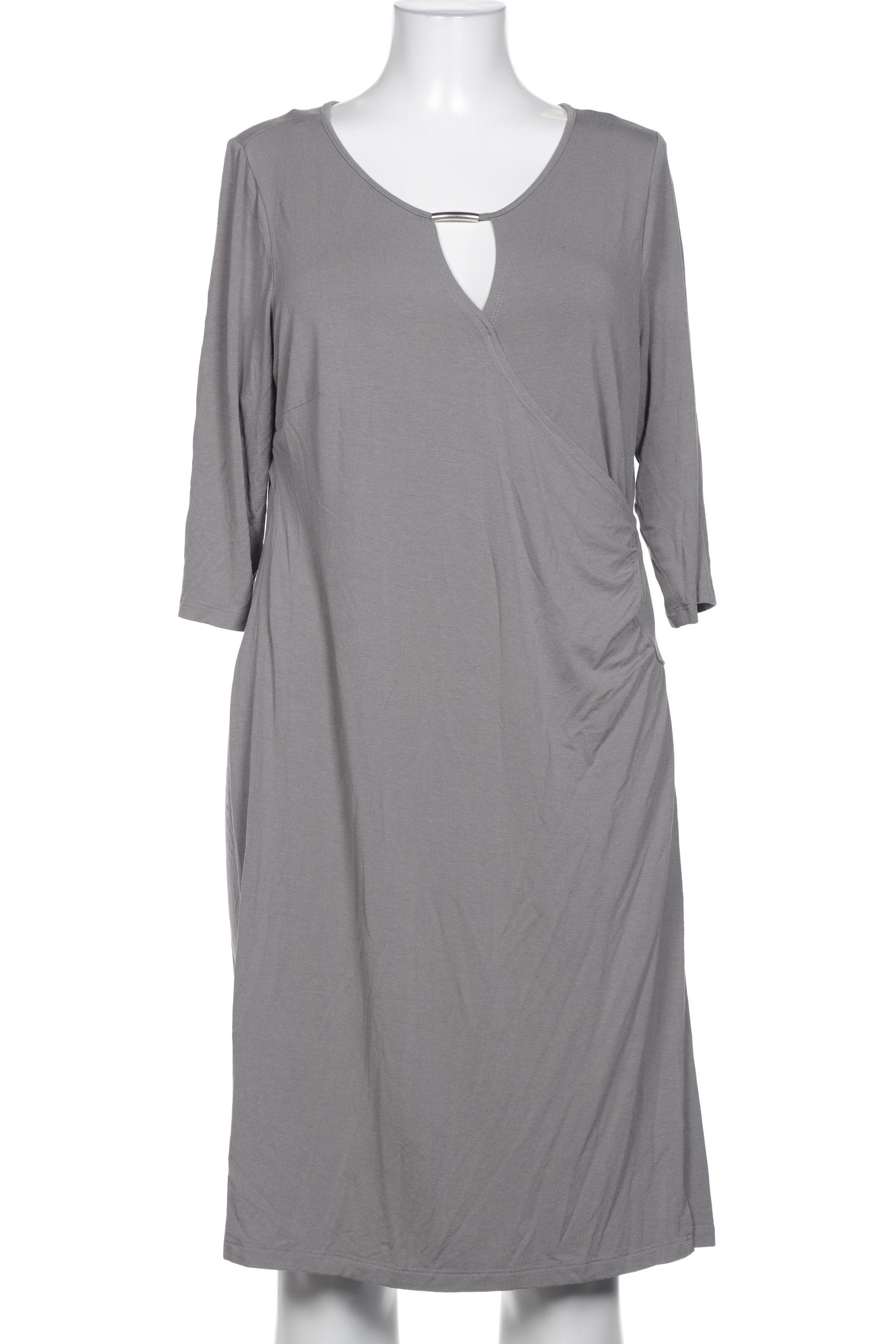 

sheego Damen Kleid, grau, Gr. 44