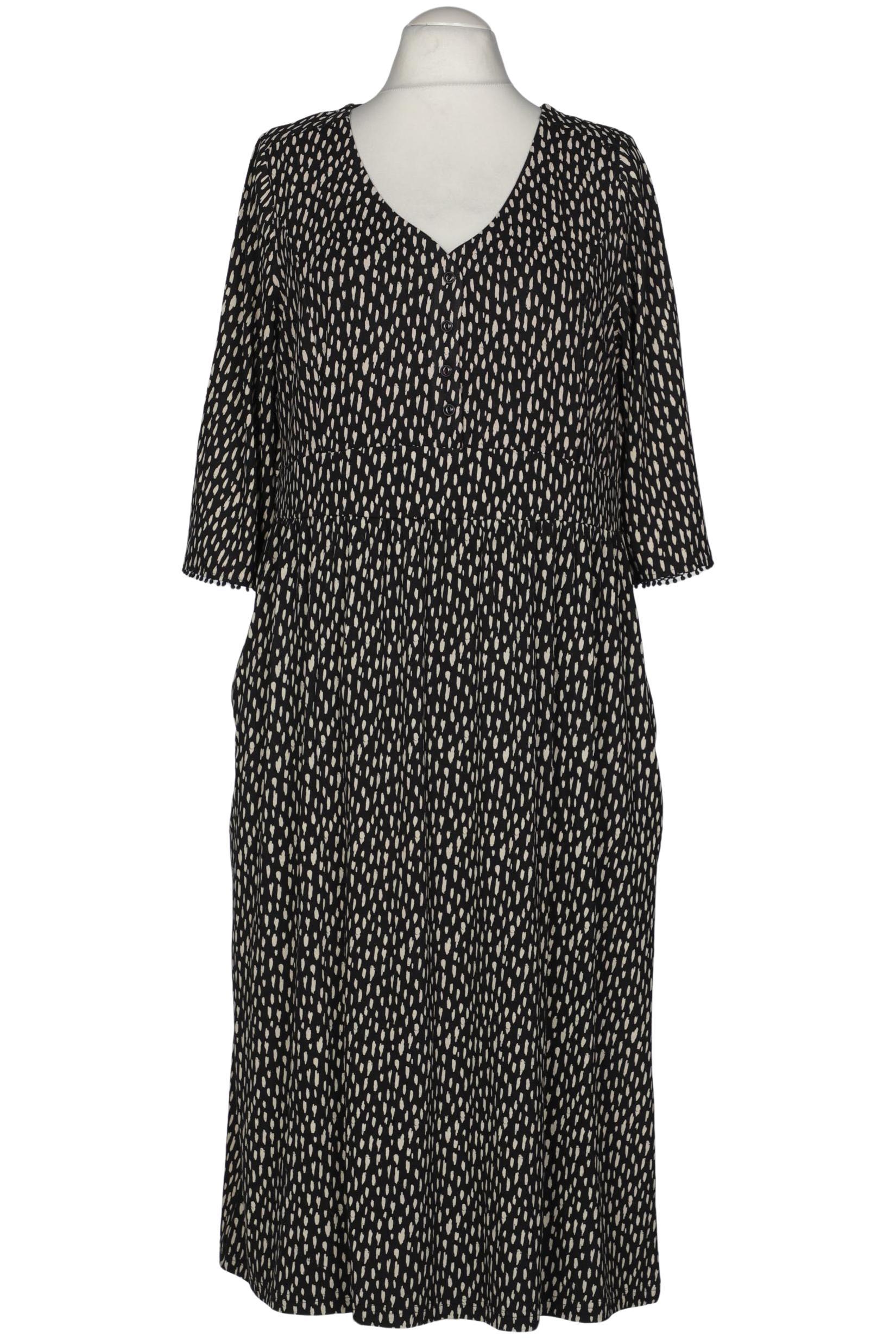 

sheego Damen Kleid, schwarz, Gr. 22