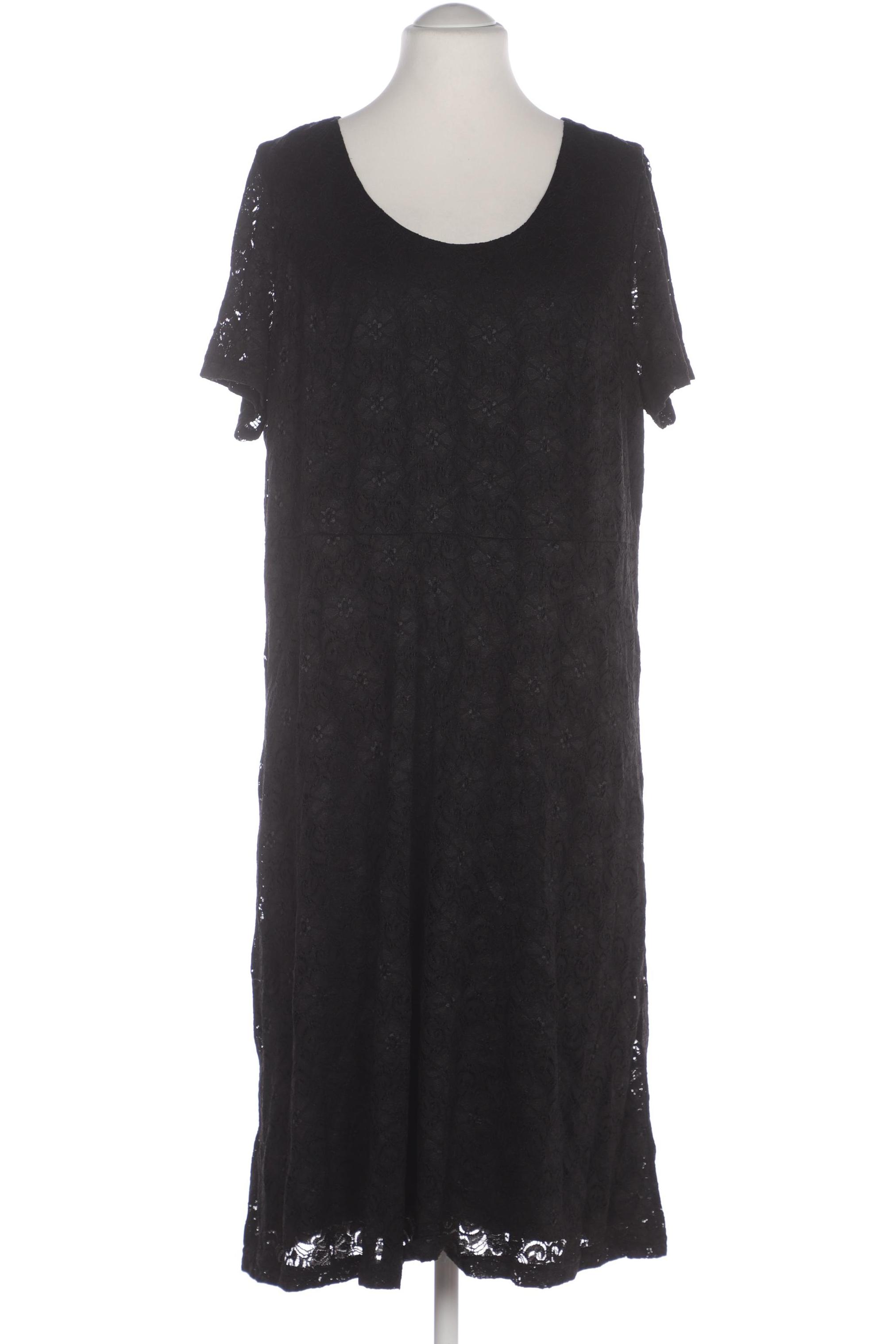 

sheego Damen Kleid, schwarz, Gr. 48
