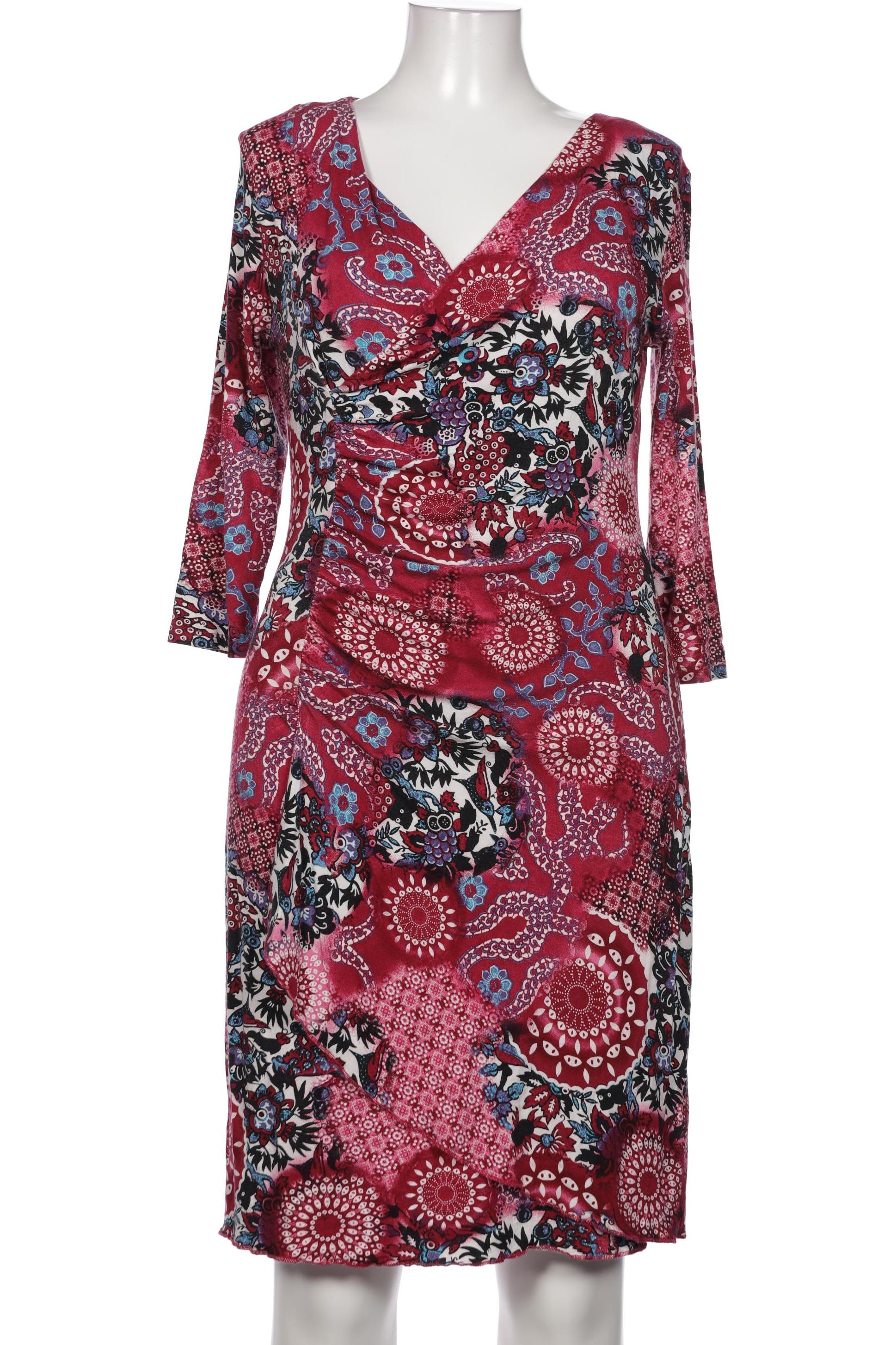 

sheego Damen Kleid, bordeaux, Gr. 42