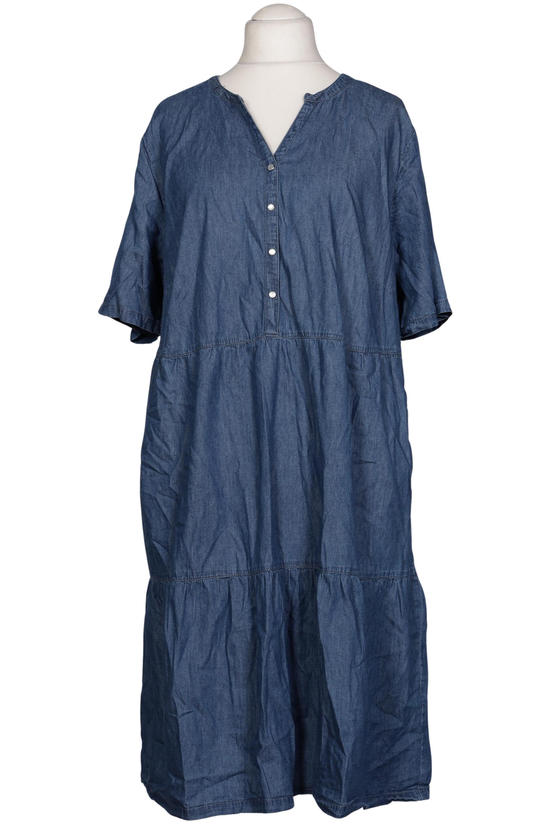 

sheego Damen Kleid, blau, Gr. 48