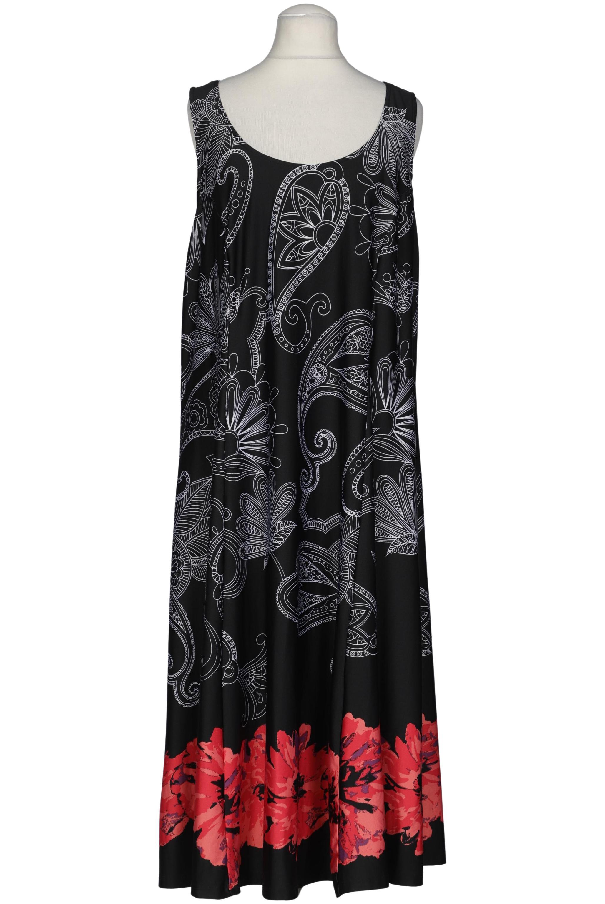 

sheego Damen Kleid, schwarz, Gr. 48