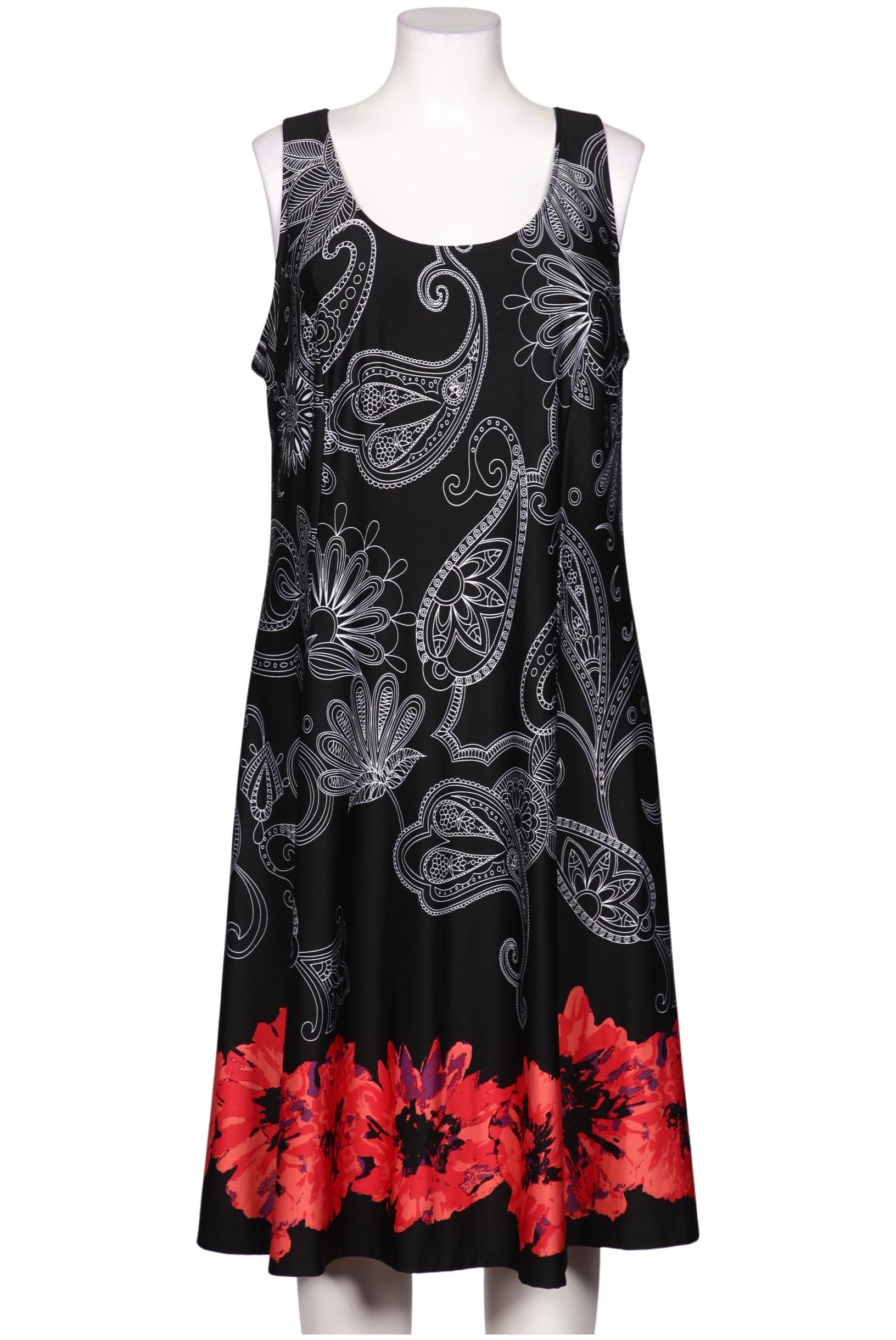 

sheego Damen Kleid, schwarz, Gr. 50