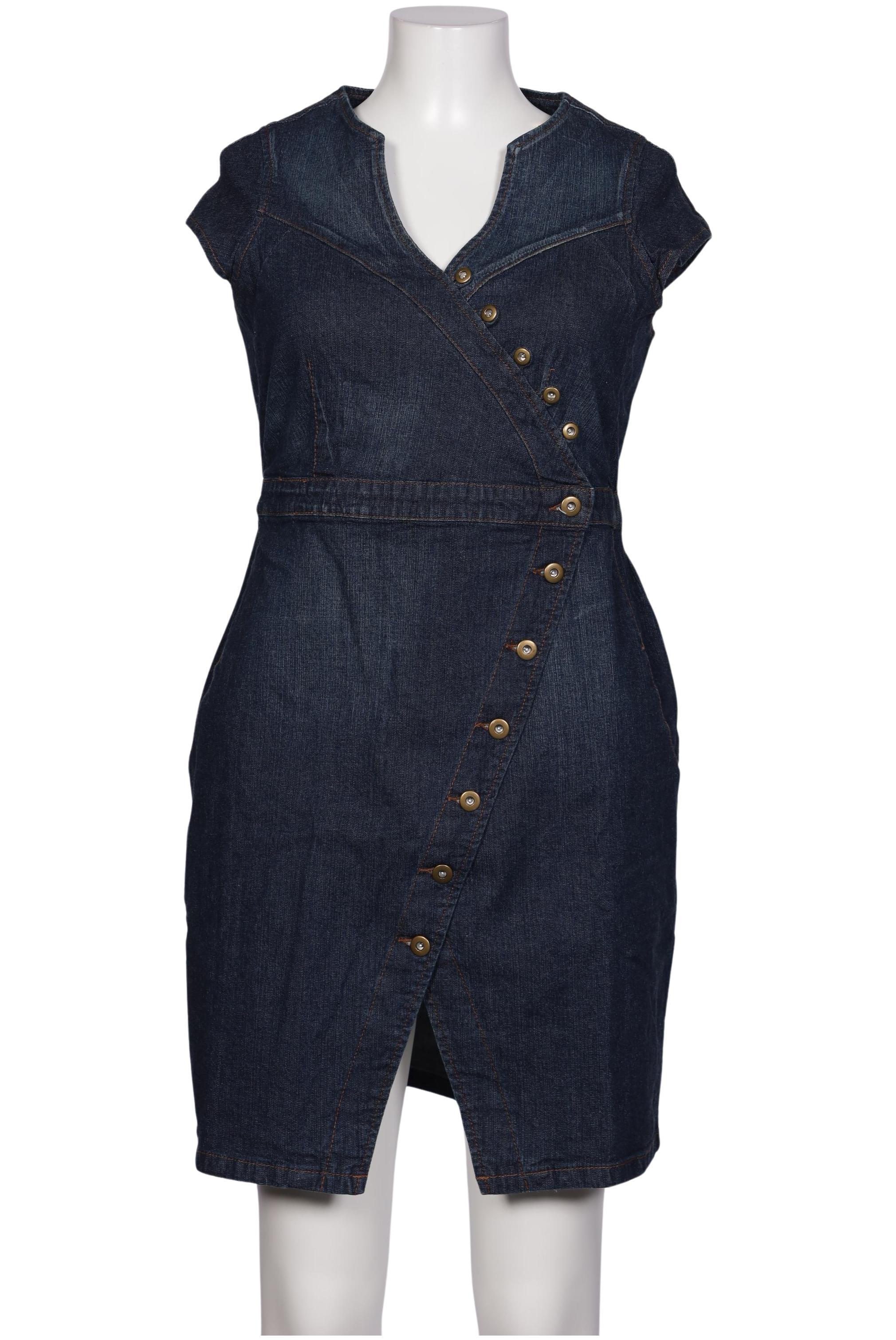 

sheego Damen Kleid, marineblau, Gr. 44