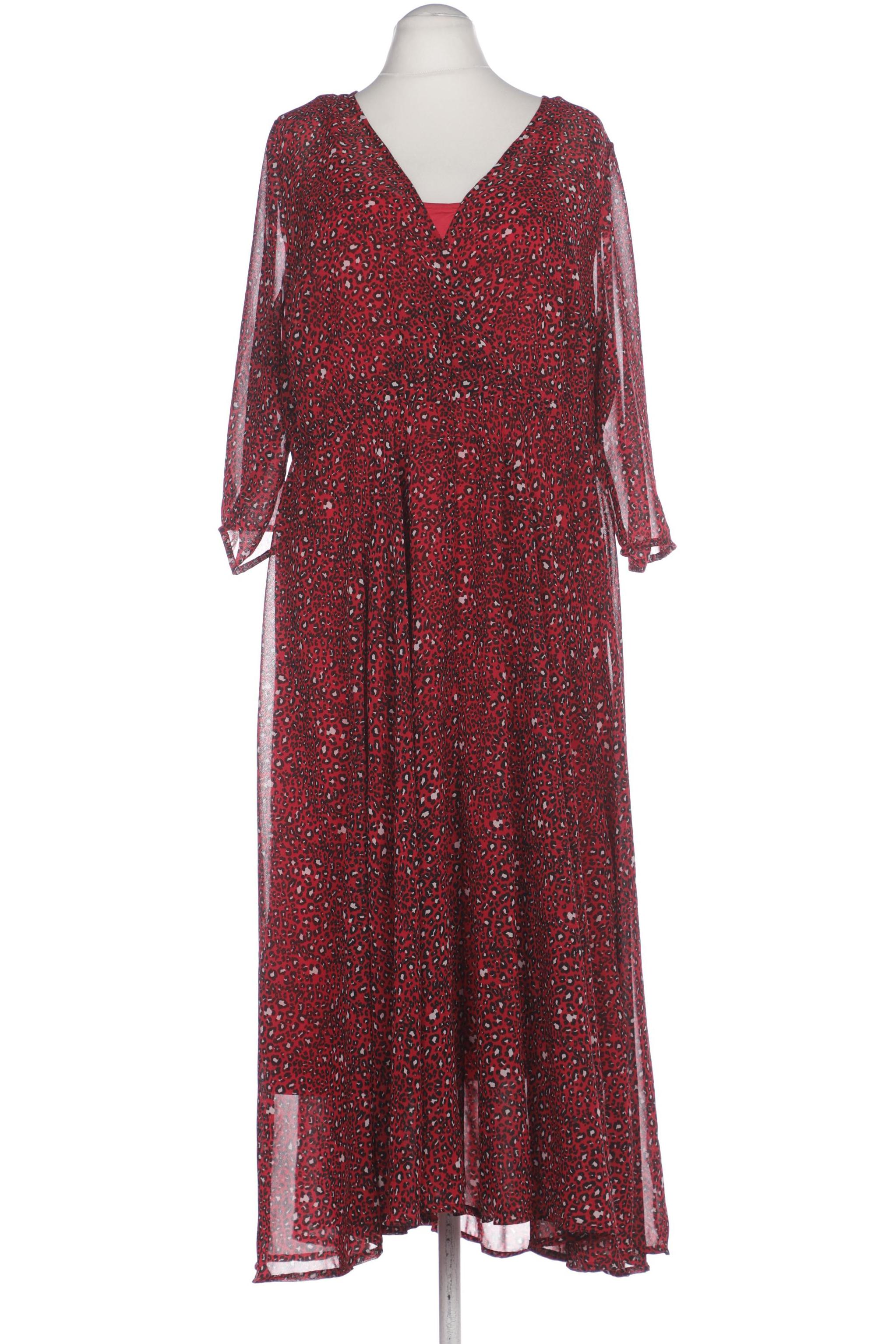 

sheego Damen Kleid, rot, Gr. 48