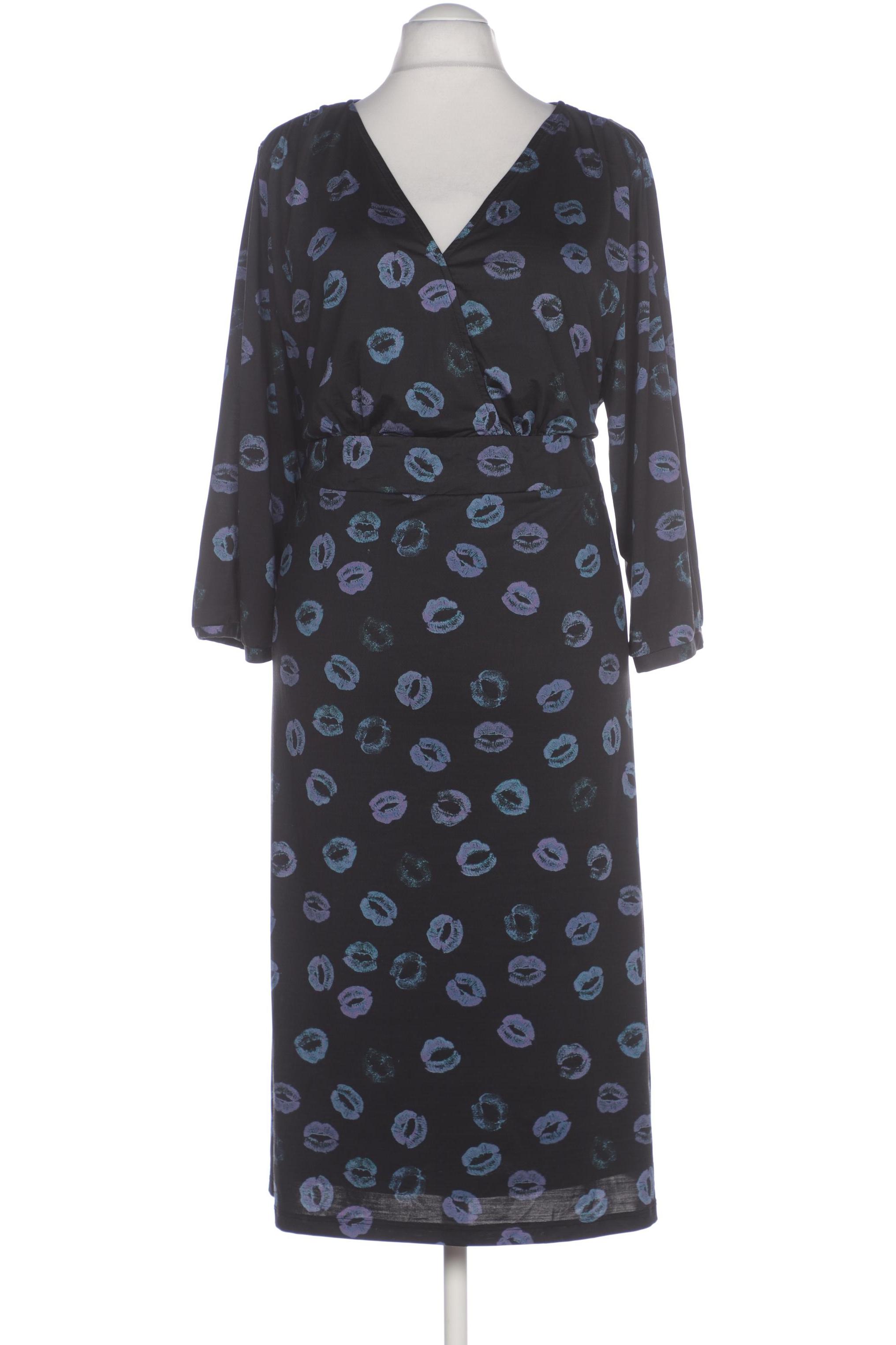 

sheego Damen Kleid, schwarz, Gr. 52