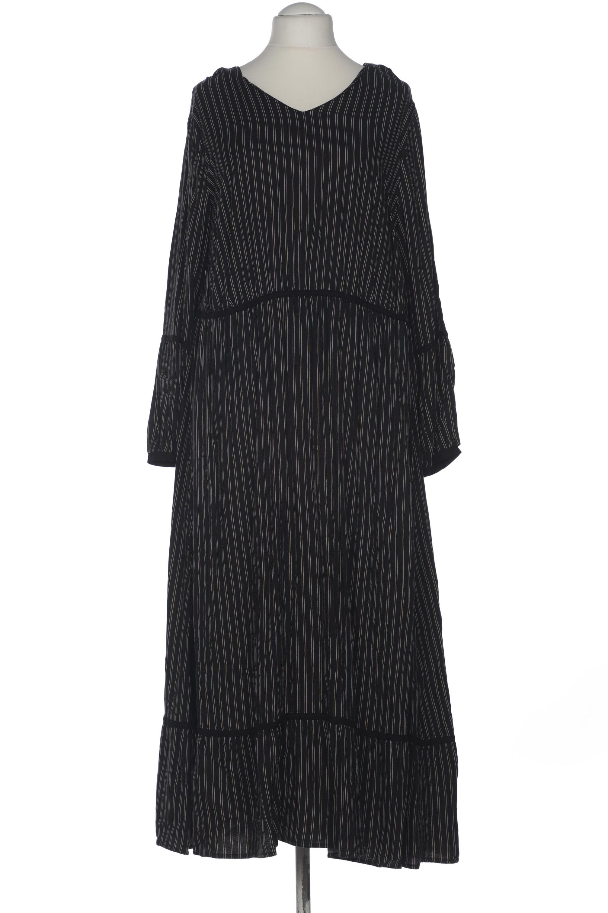 

sheego Damen Kleid, schwarz, Gr. 46