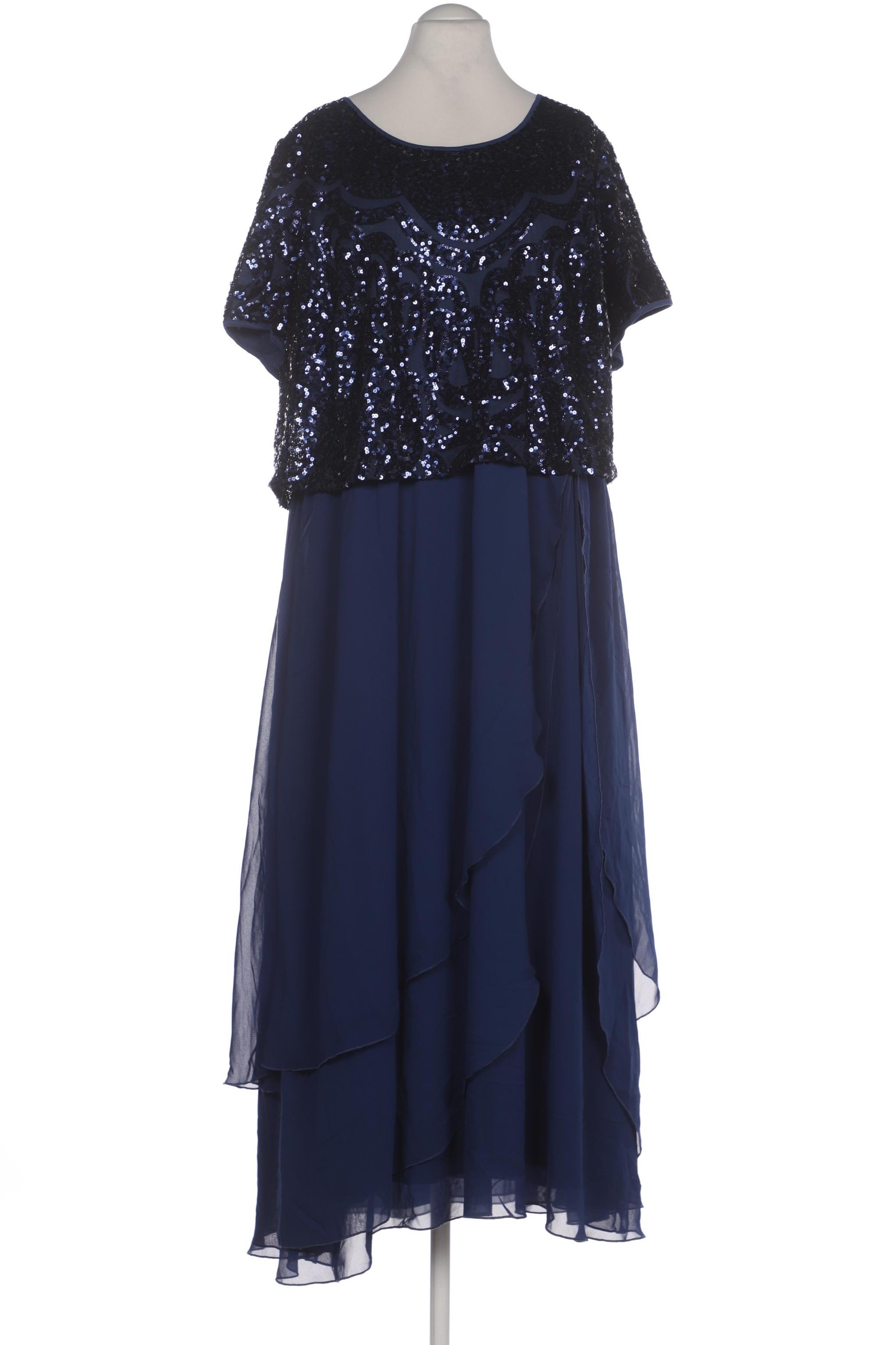 

sheego Damen Kleid, blau, Gr. 52