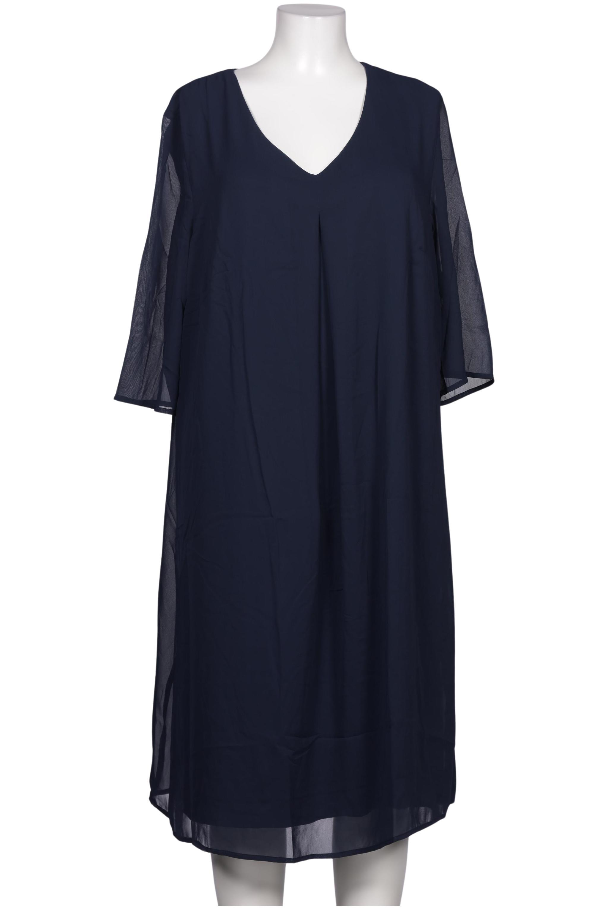 

sheego Damen Kleid, marineblau, Gr. 48