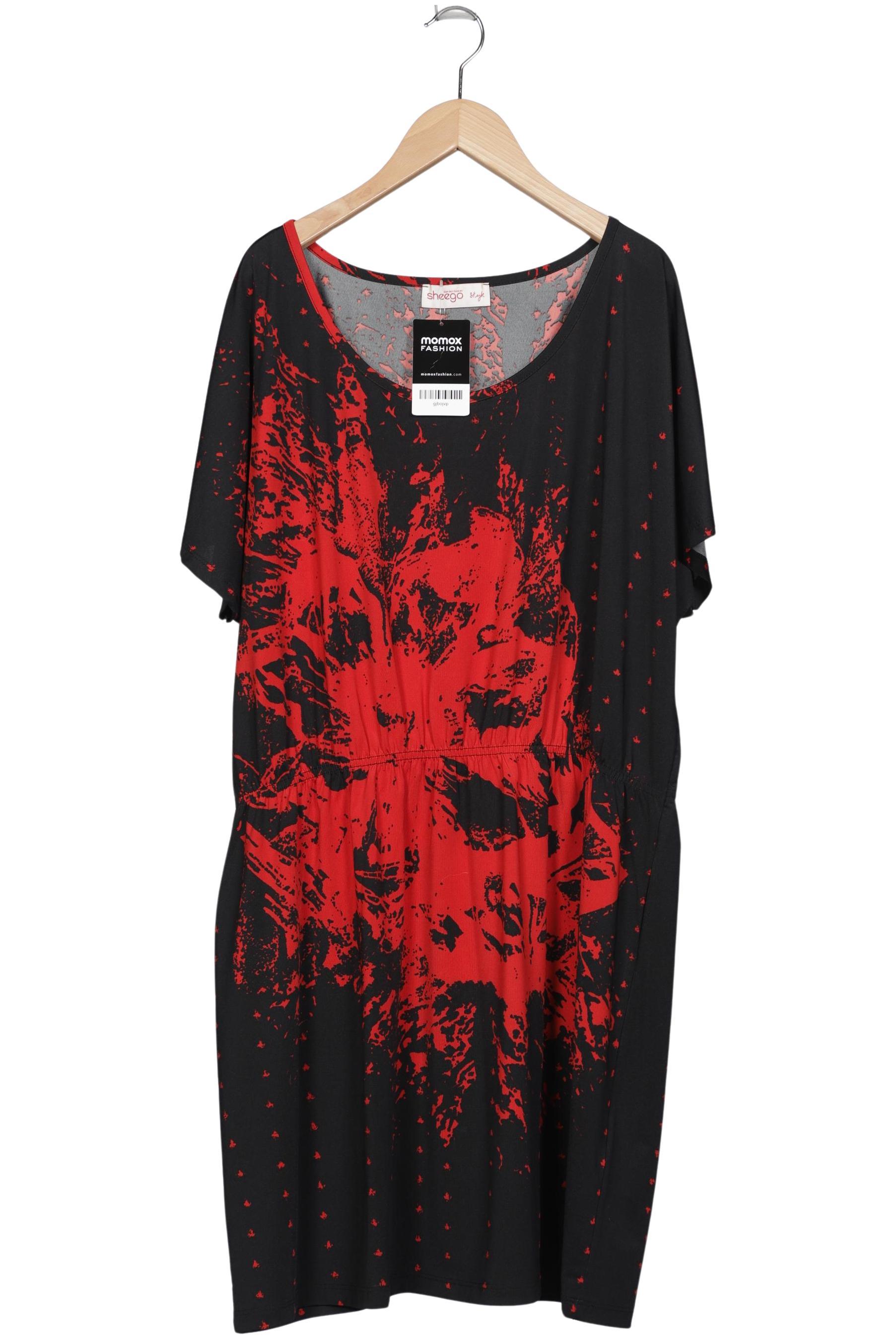 

sheego Damen Kleid, schwarz, Gr. 44
