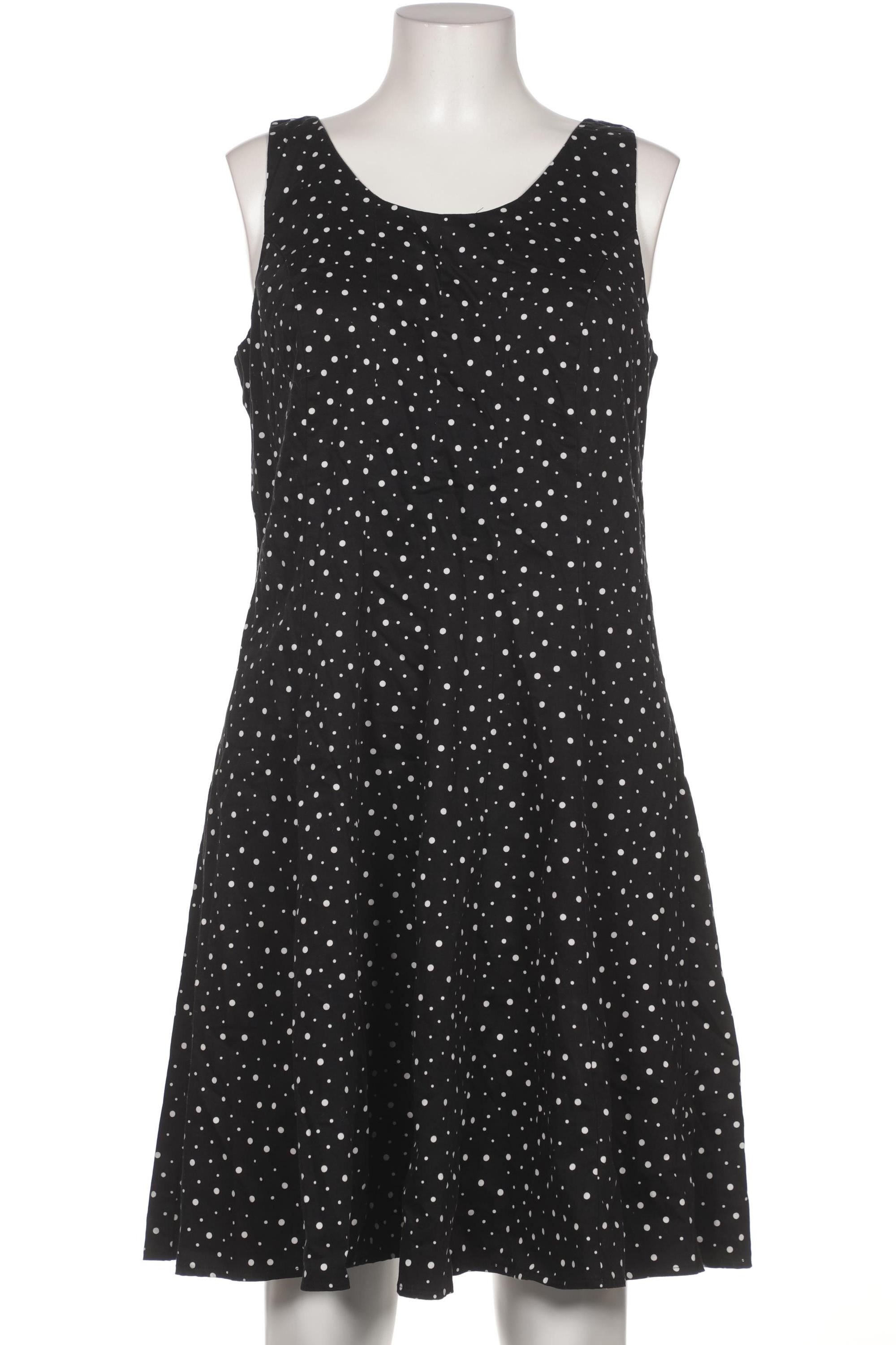 

sheego Damen Kleid, schwarz, Gr. 46