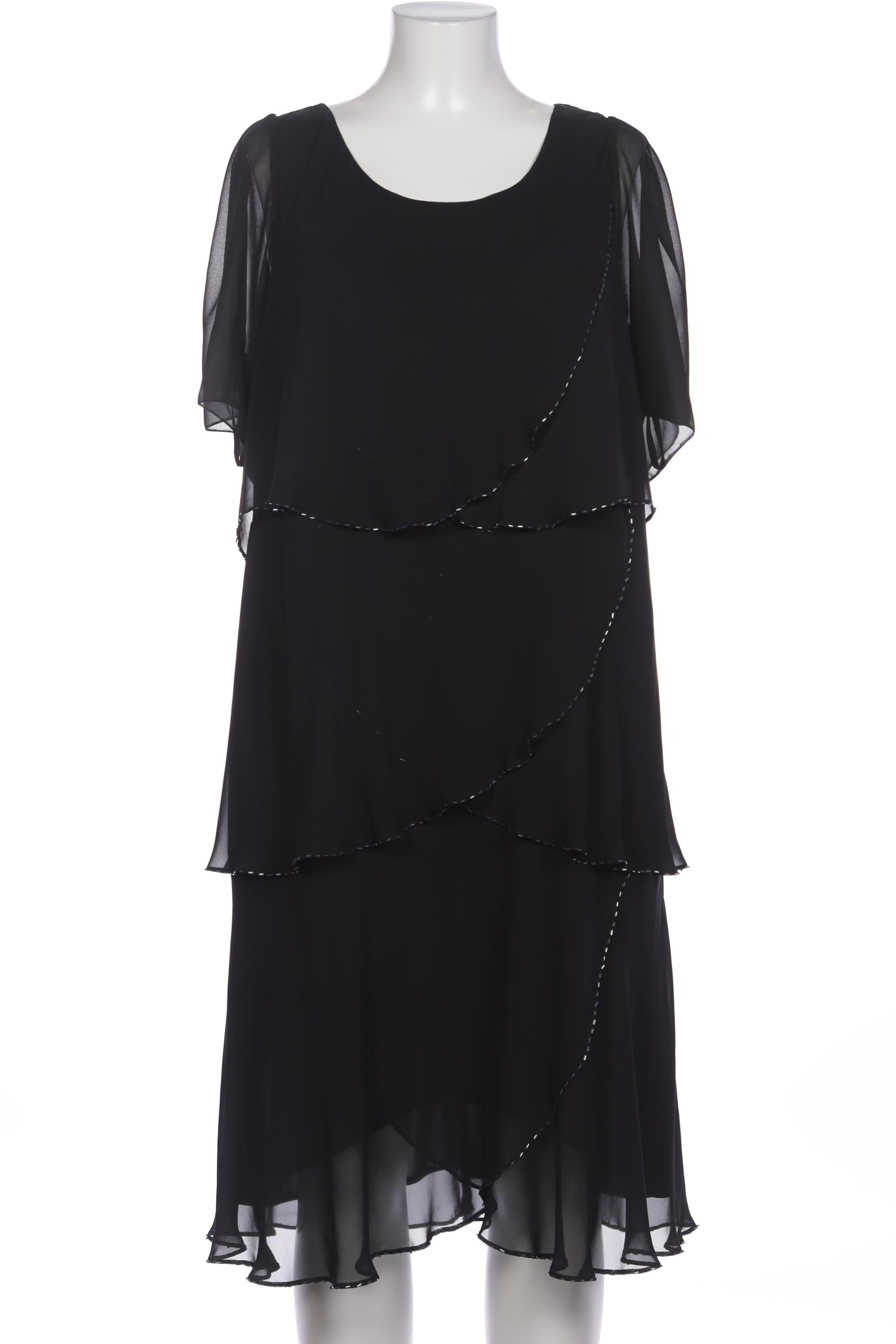 

sheego Damen Kleid, schwarz, Gr. 50