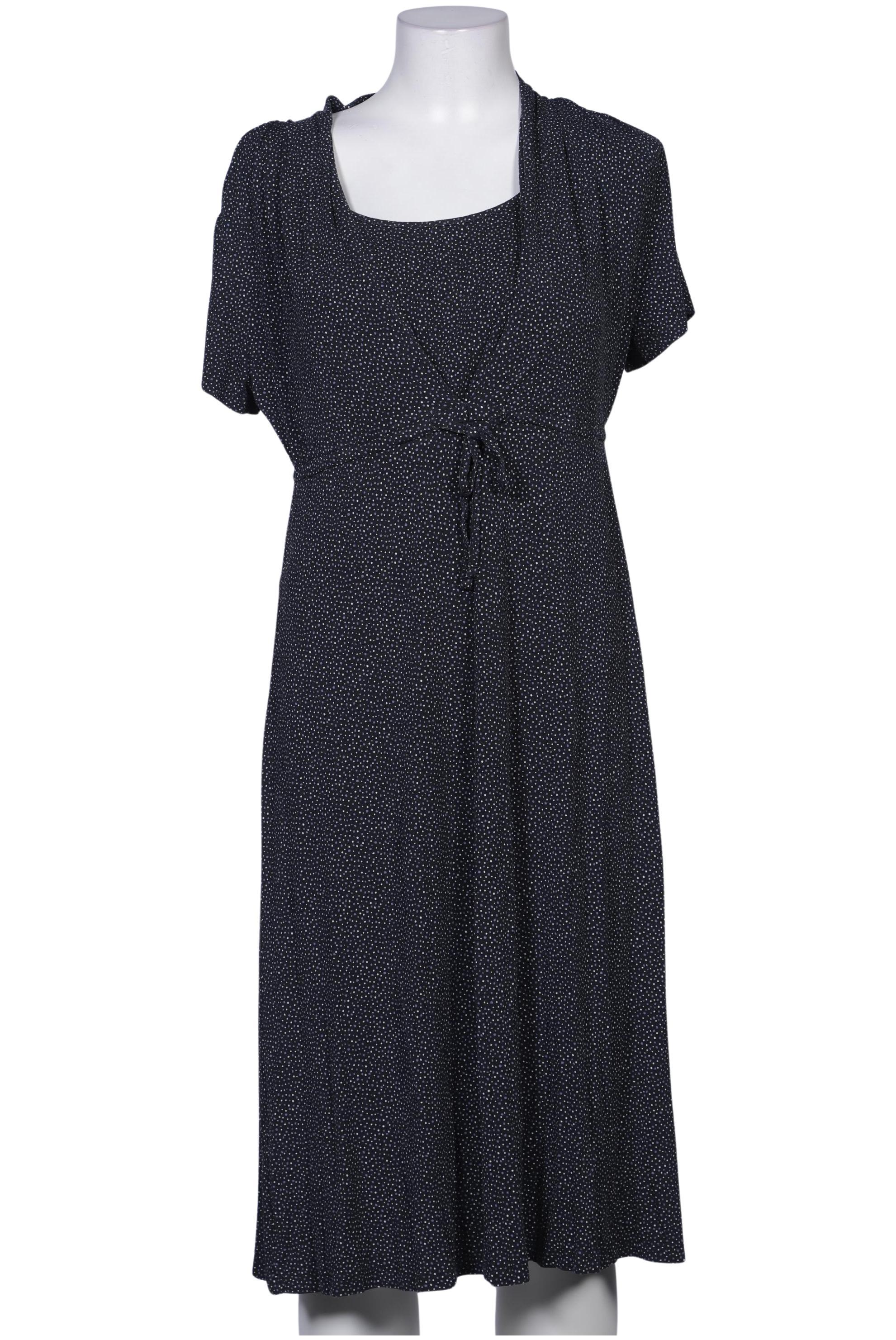 

sheego Damen Kleid, marineblau, Gr. 40