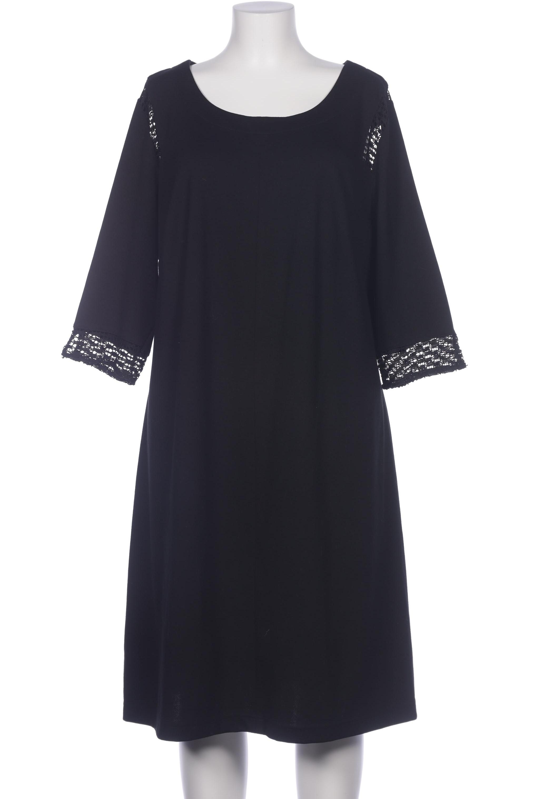 

sheego Damen Kleid, schwarz, Gr. 52