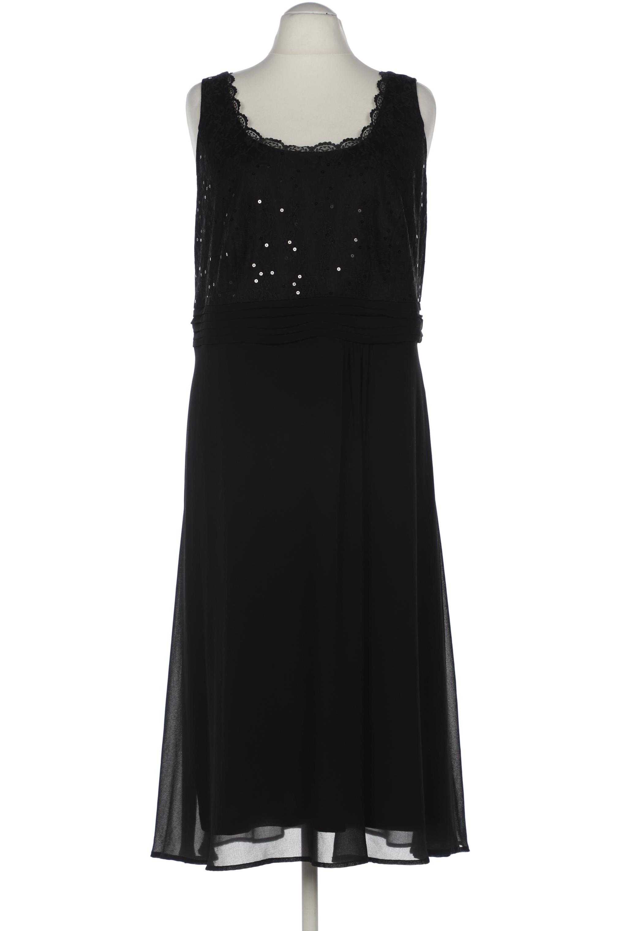 

sheego Damen Kleid, schwarz, Gr. 54