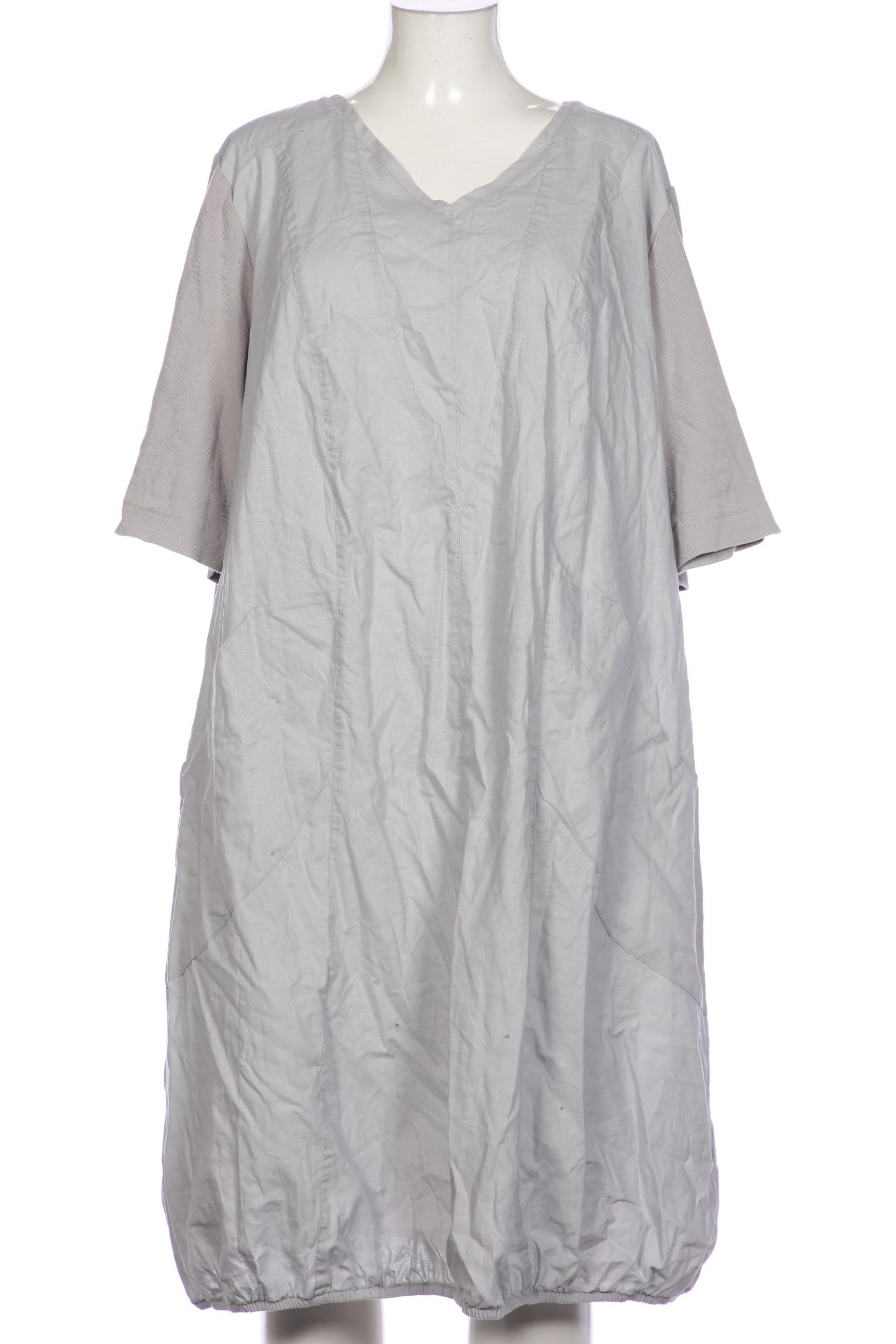 

sheego Damen Kleid, grau, Gr. 52