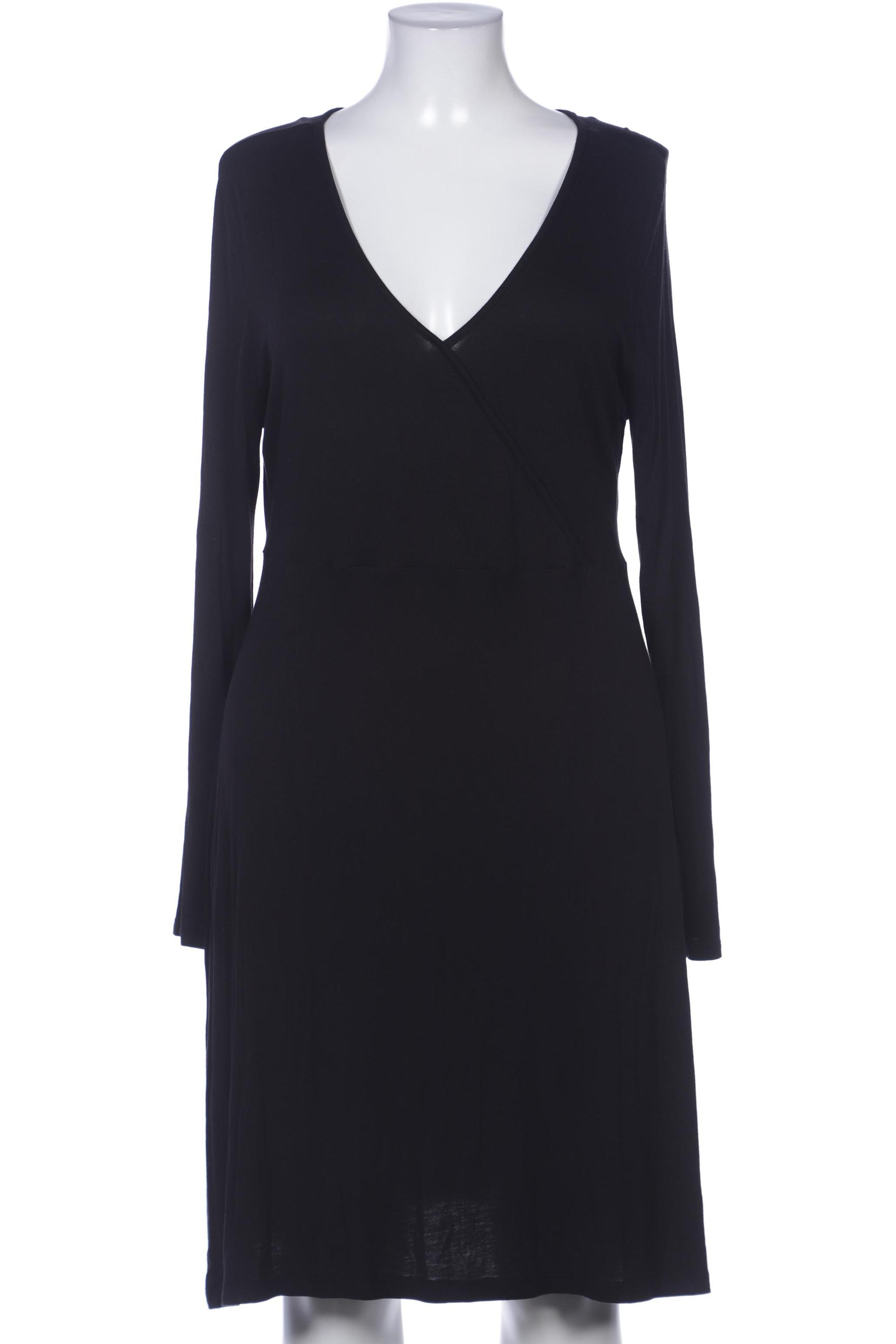

sheego Damen Kleid, schwarz, Gr. 46