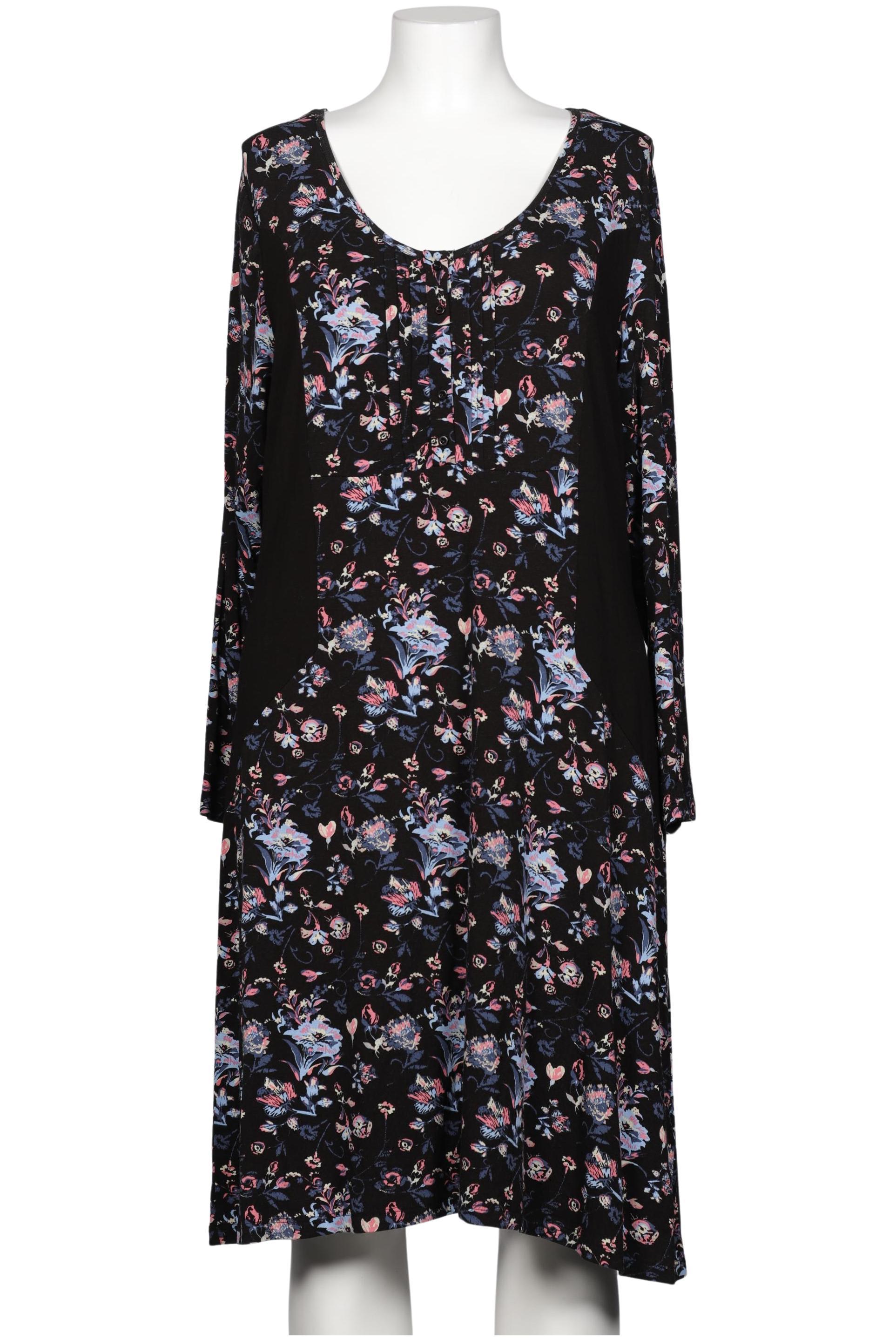 

sheego Damen Kleid, schwarz, Gr. 48