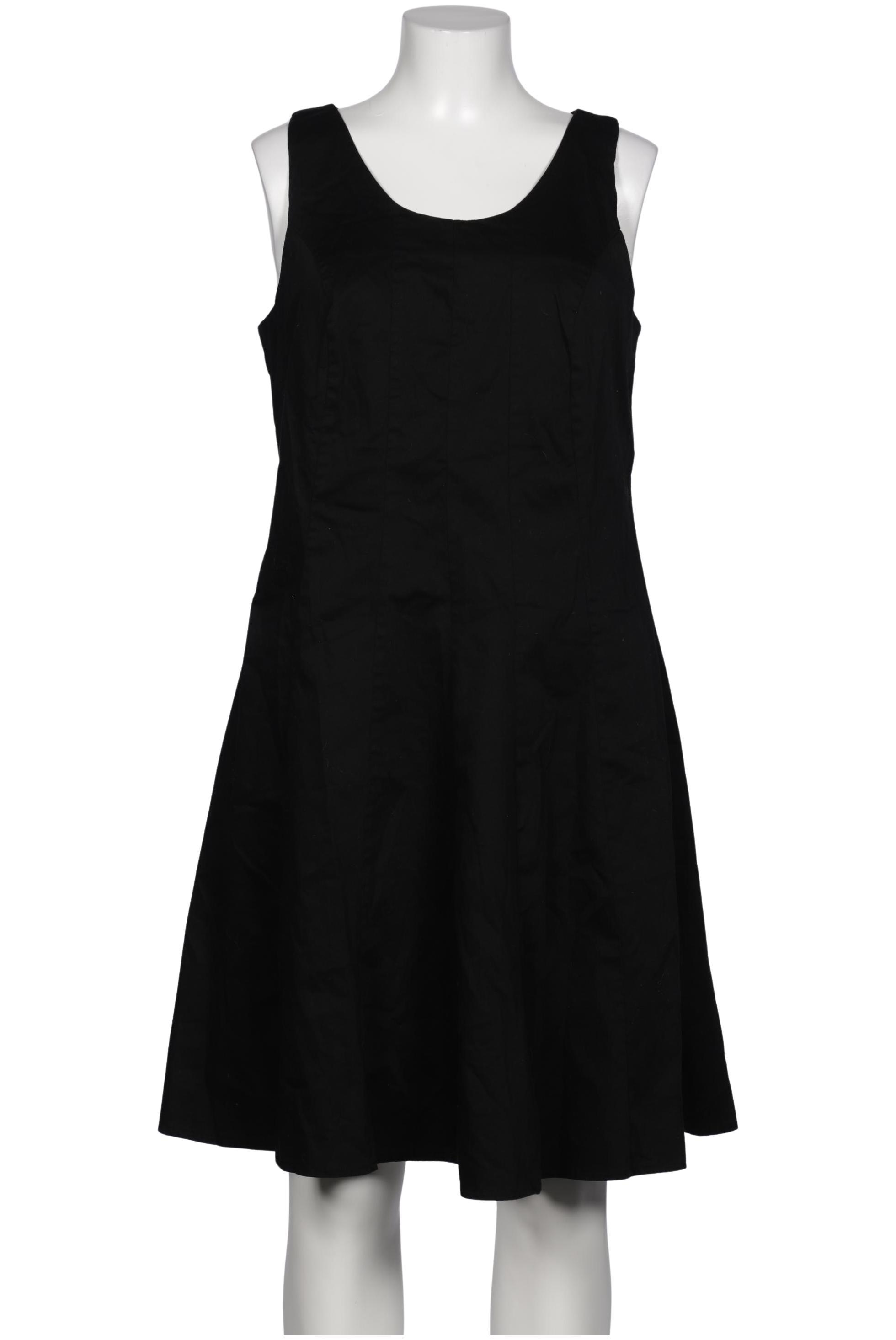 

sheego Damen Kleid, schwarz, Gr. 46