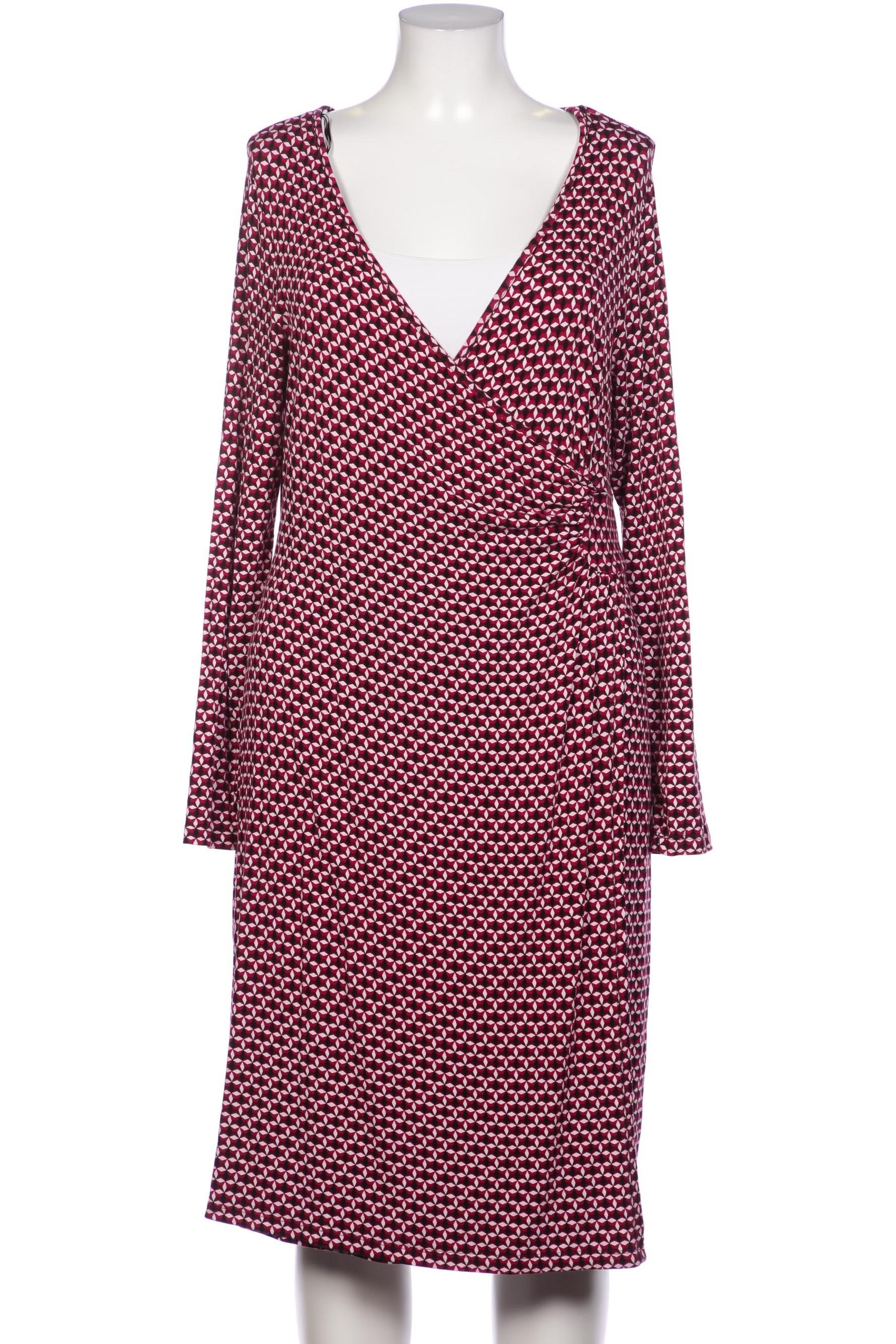 

sheego Damen Kleid, bordeaux, Gr. 44