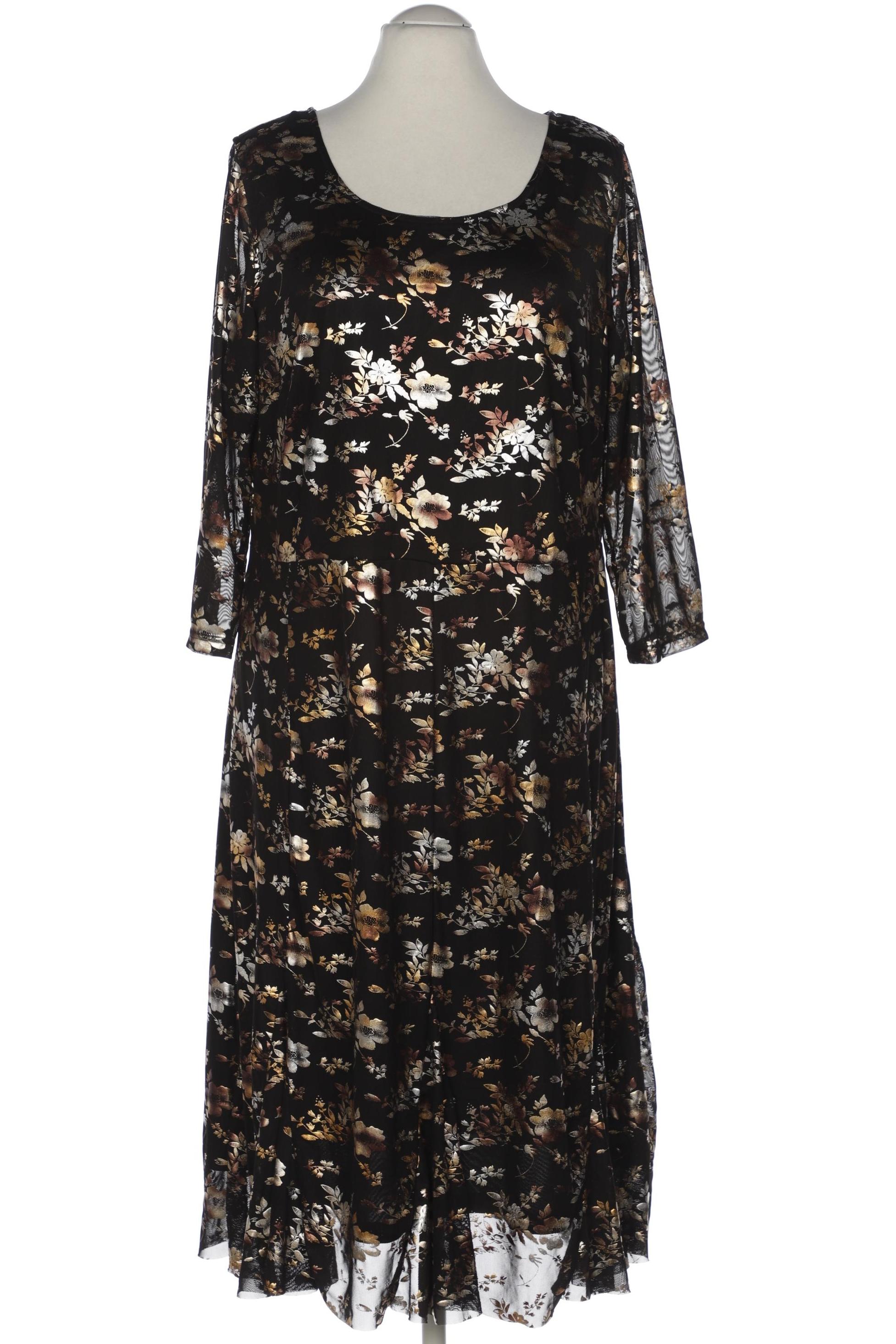 

sheego Damen Kleid, schwarz, Gr. 46