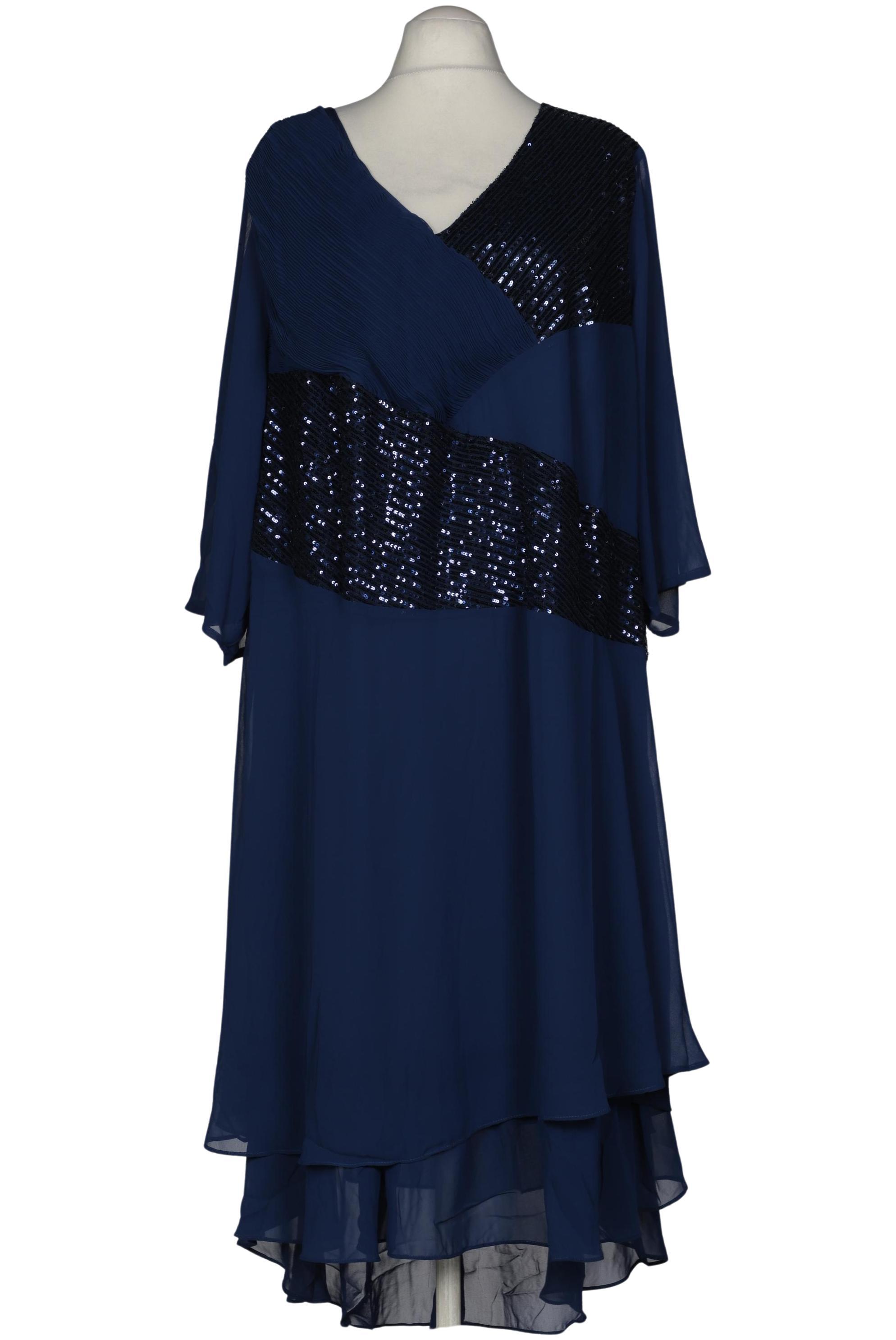 

sheego Damen Kleid, blau, Gr. 56