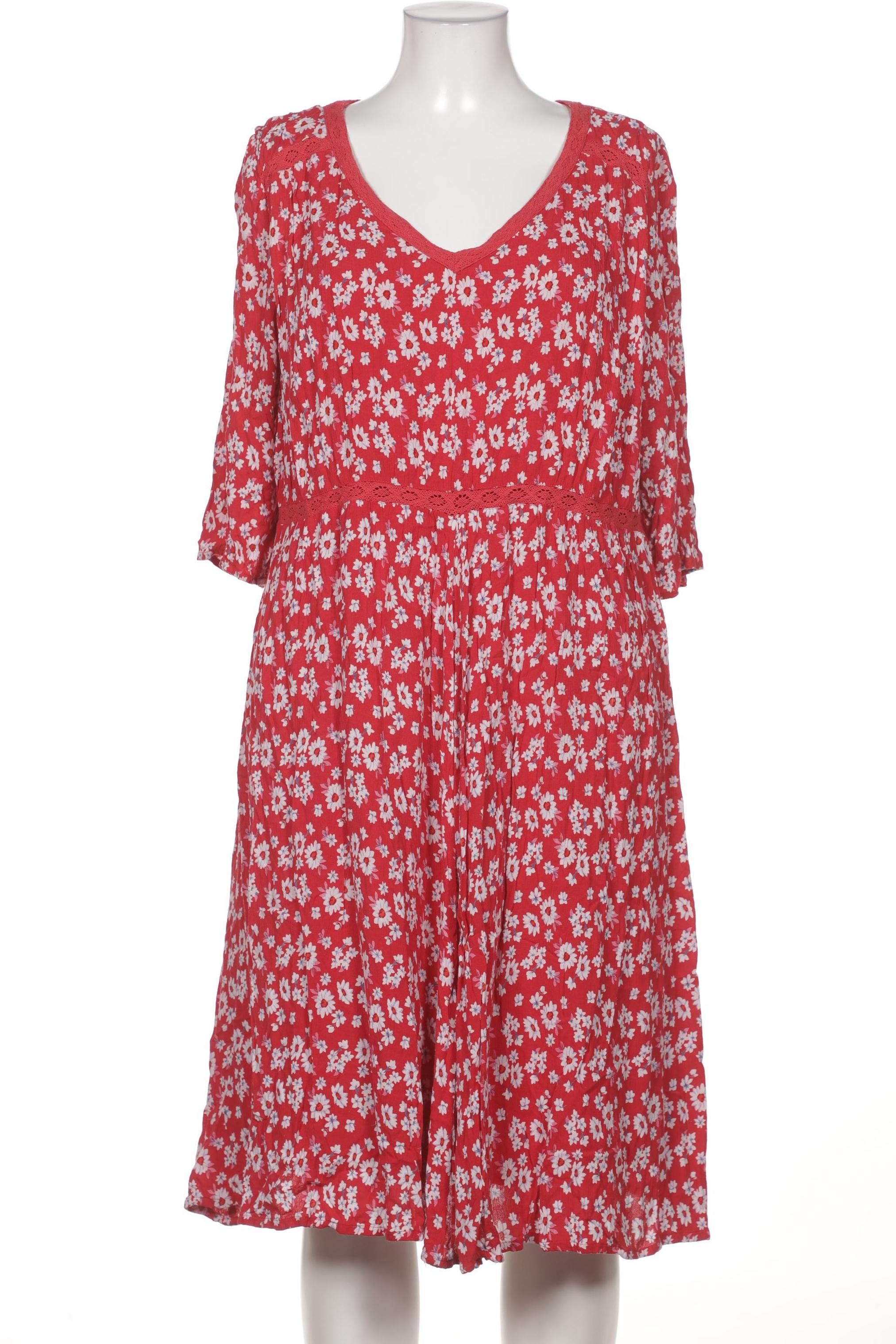 

sheego Damen Kleid, rot, Gr. 48