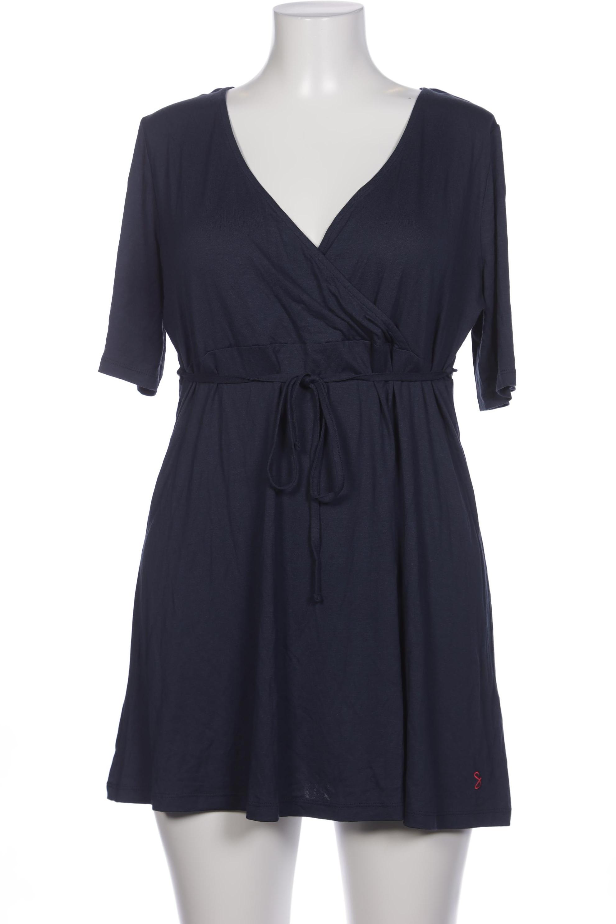 

sheego Damen Kleid, marineblau, Gr. 42