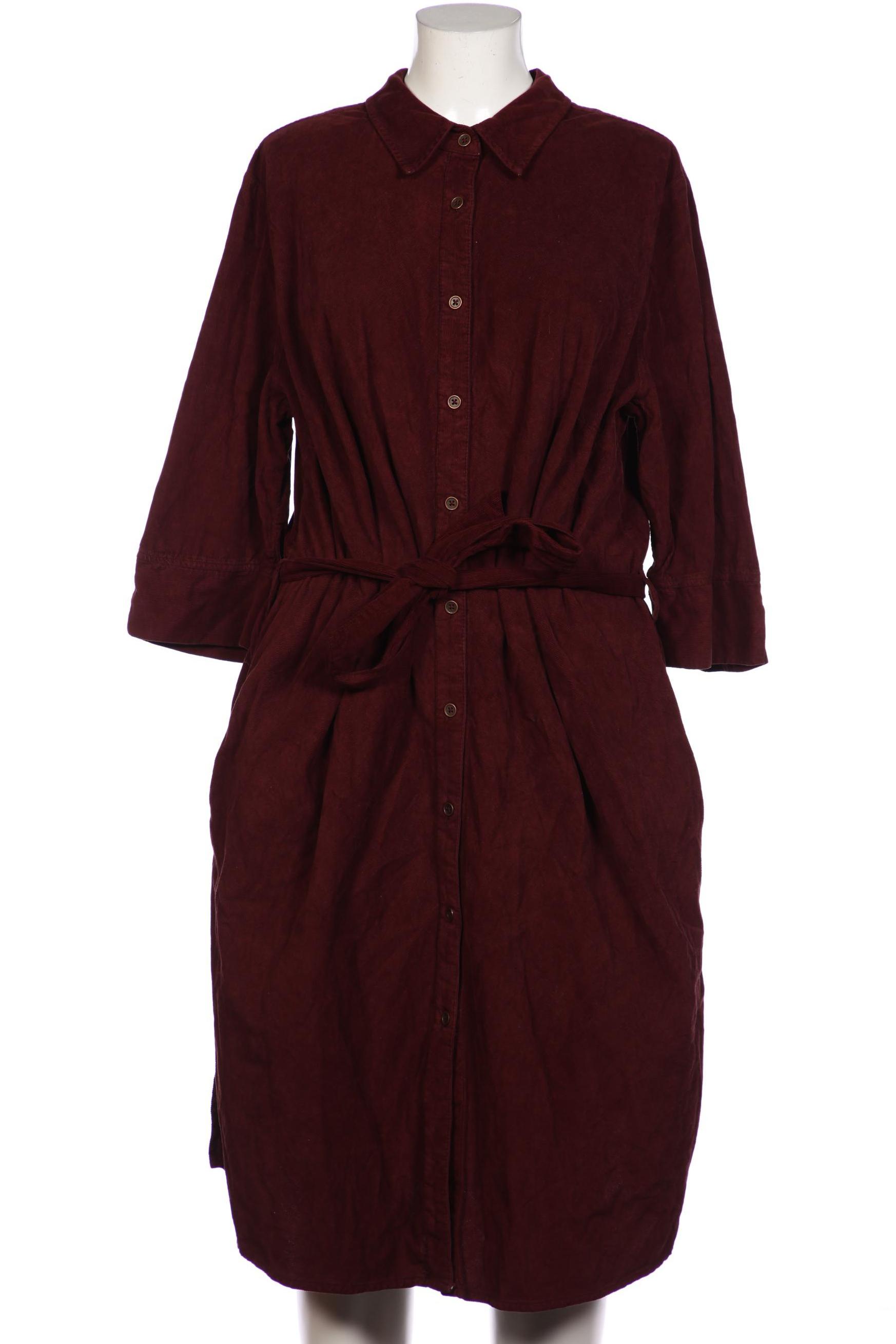 

sheego Damen Kleid, bordeaux, Gr. 50