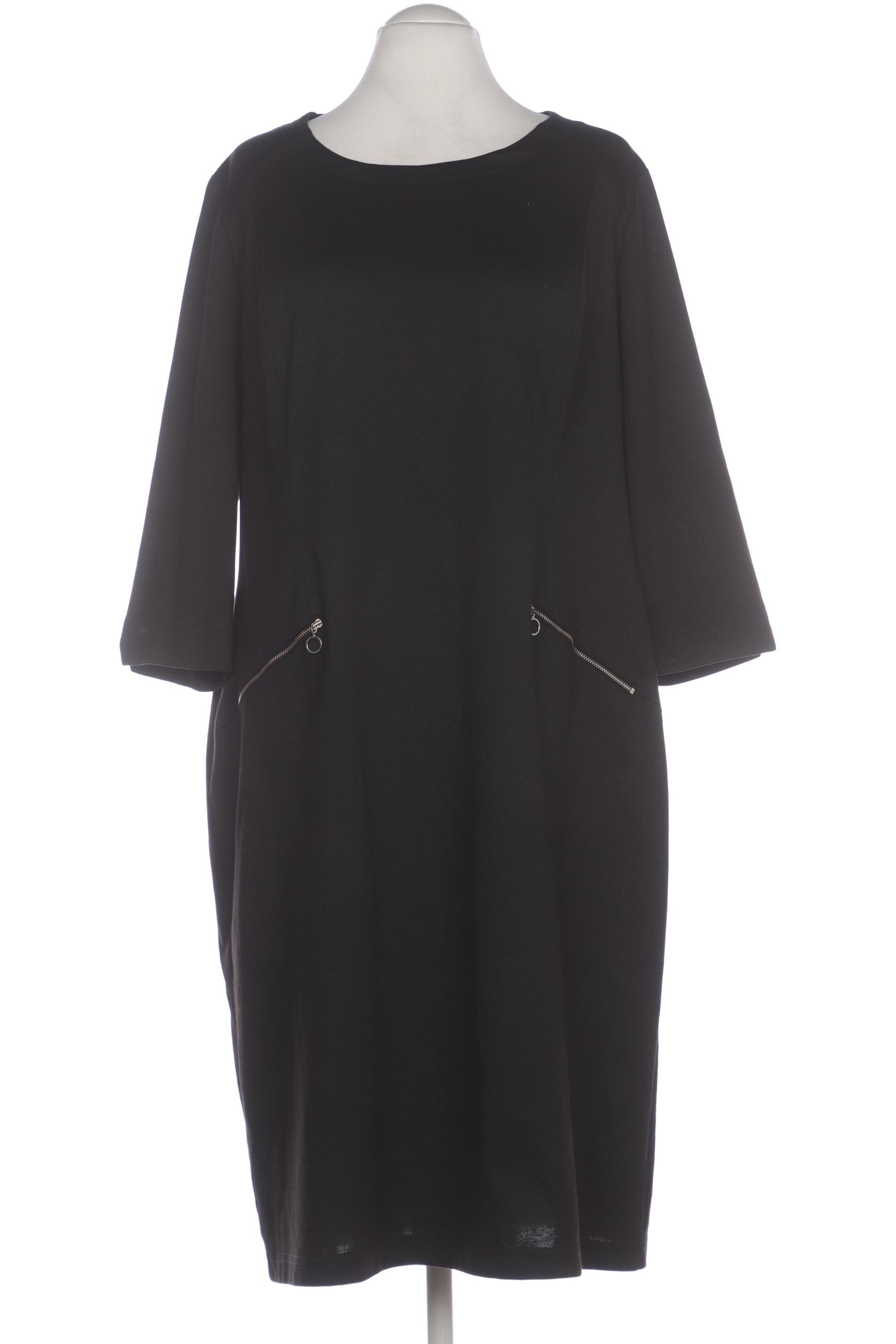 

sheego Damen Kleid, schwarz, Gr. 62