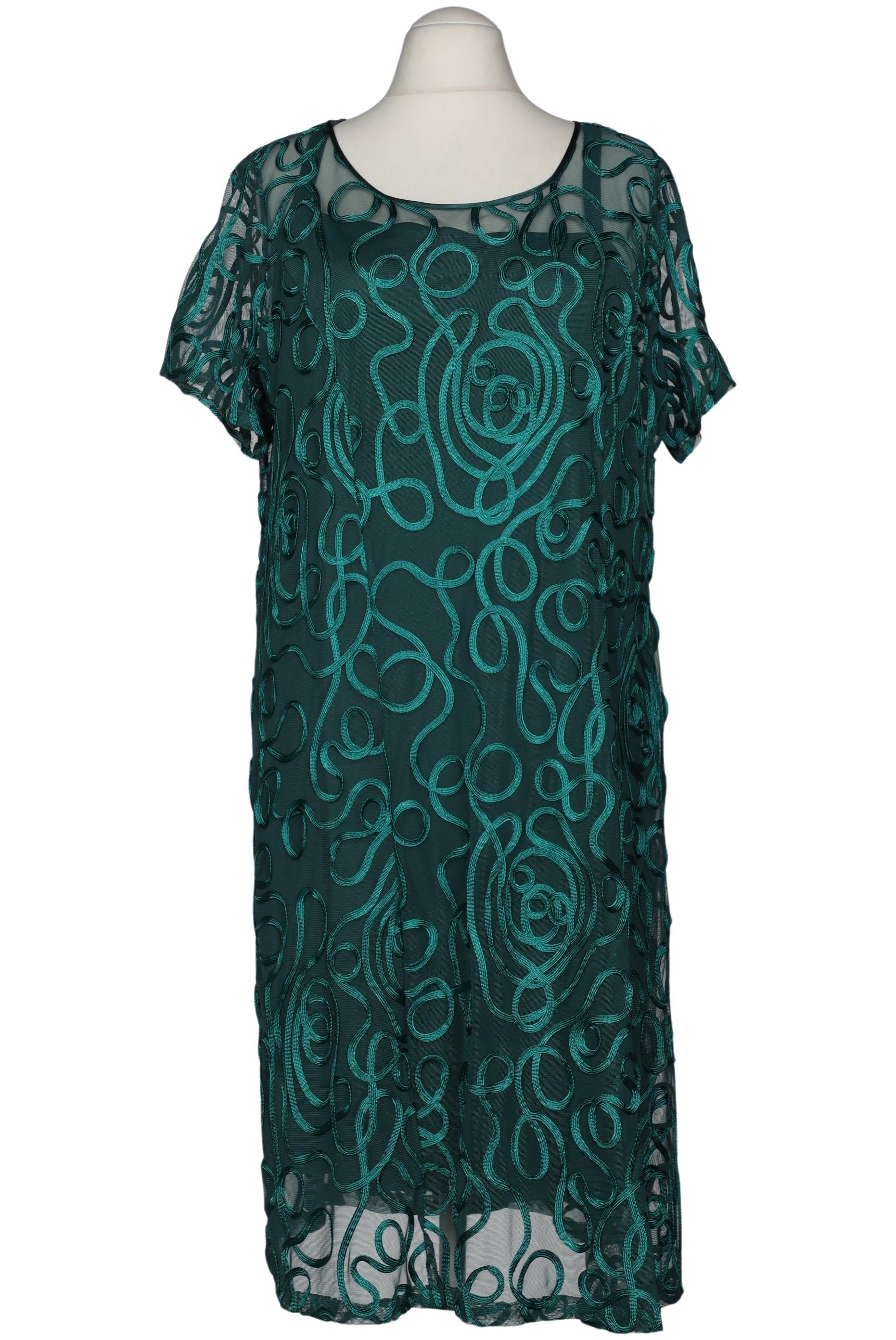 

sheego Damen Kleid, grün, Gr. 52