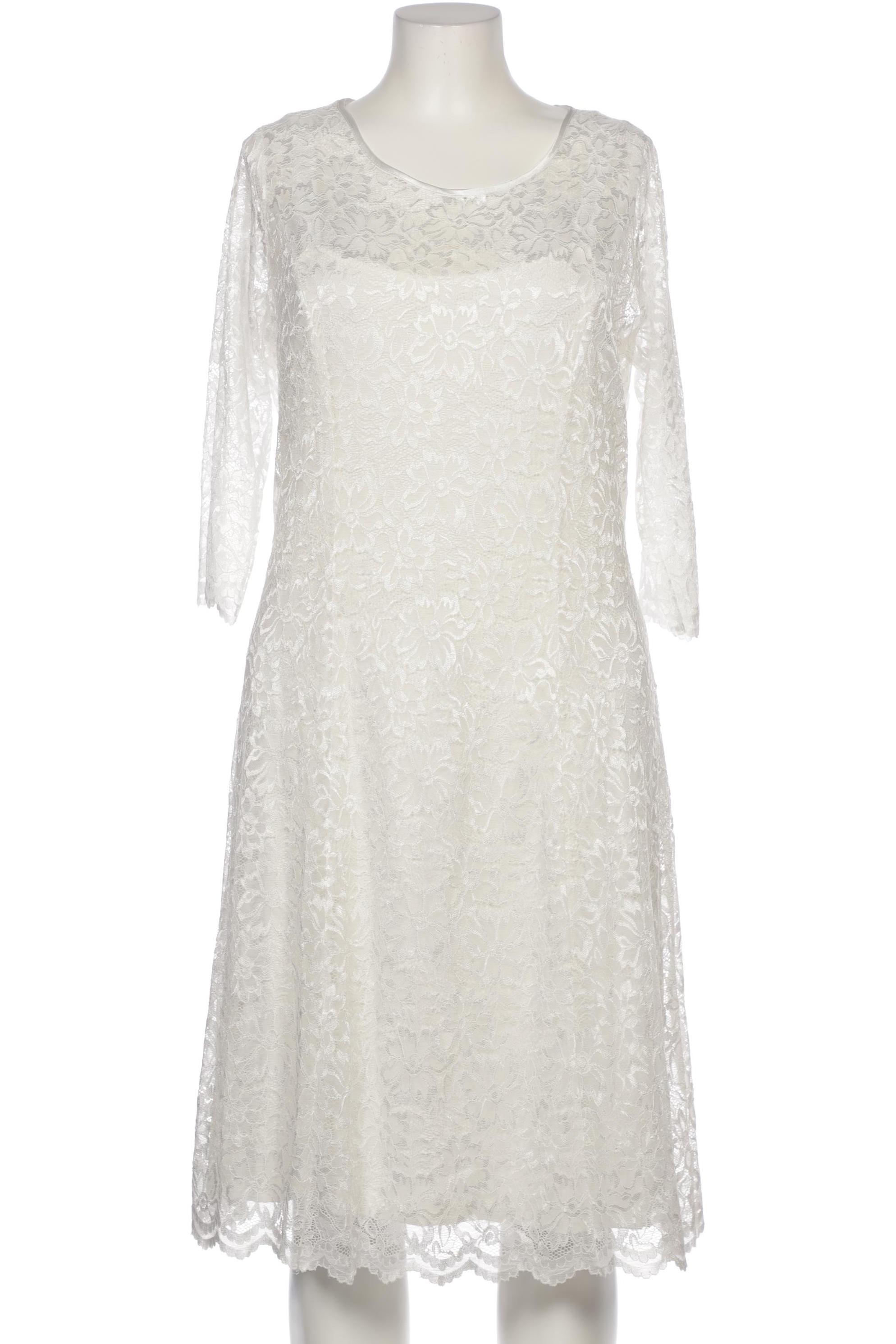 

sheego Damen Kleid, weiß