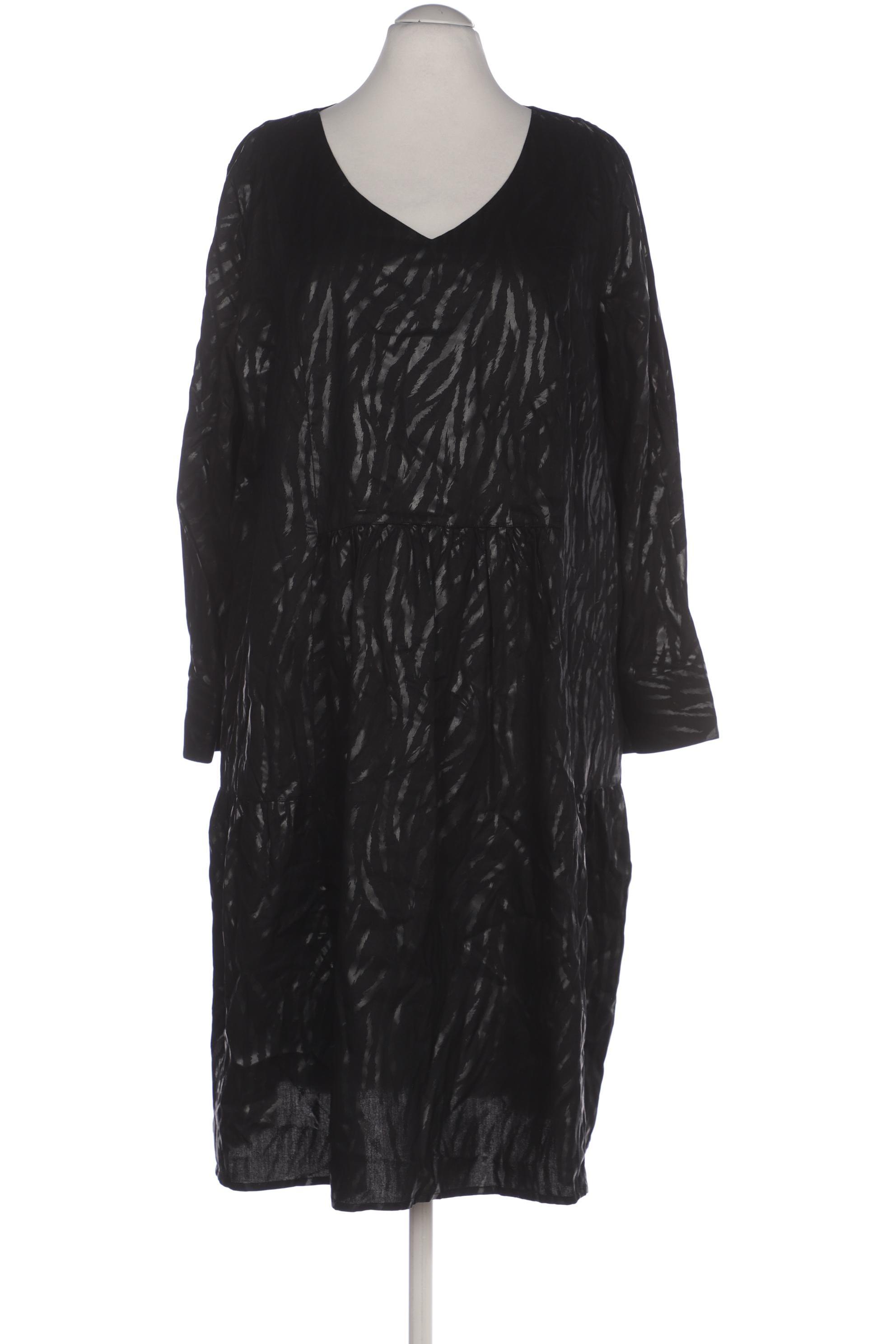 

sheego Damen Kleid, schwarz, Gr. 52