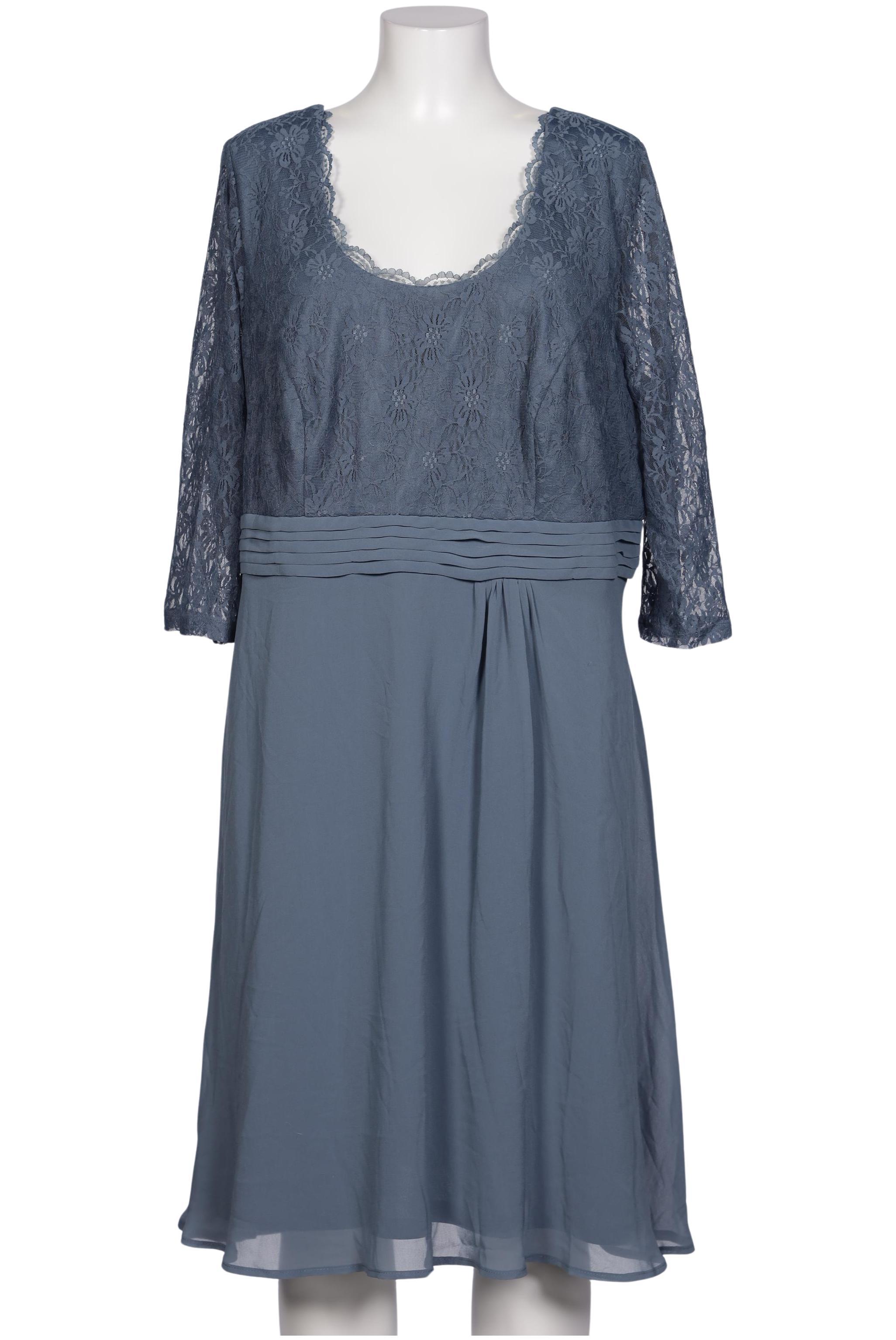 

sheego Damen Kleid, blau, Gr. 52