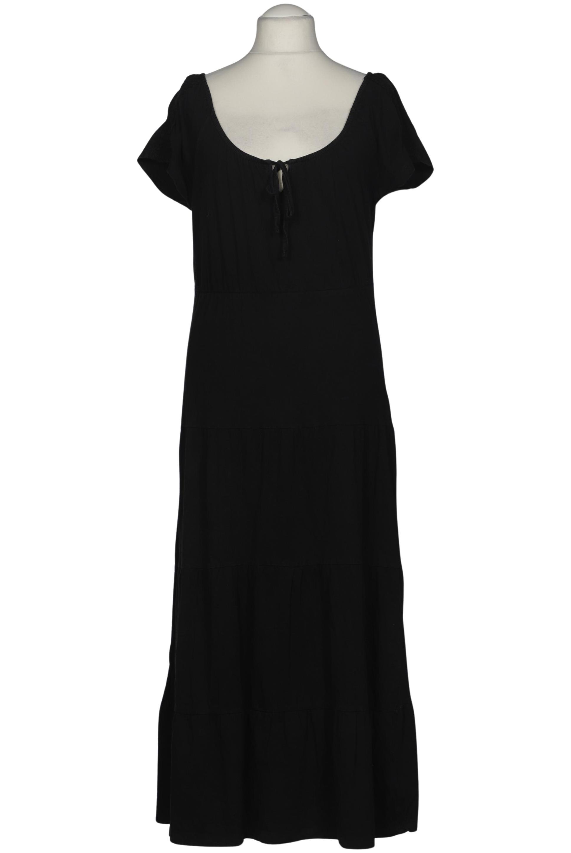 

sheego Damen Kleid, schwarz, Gr. 42