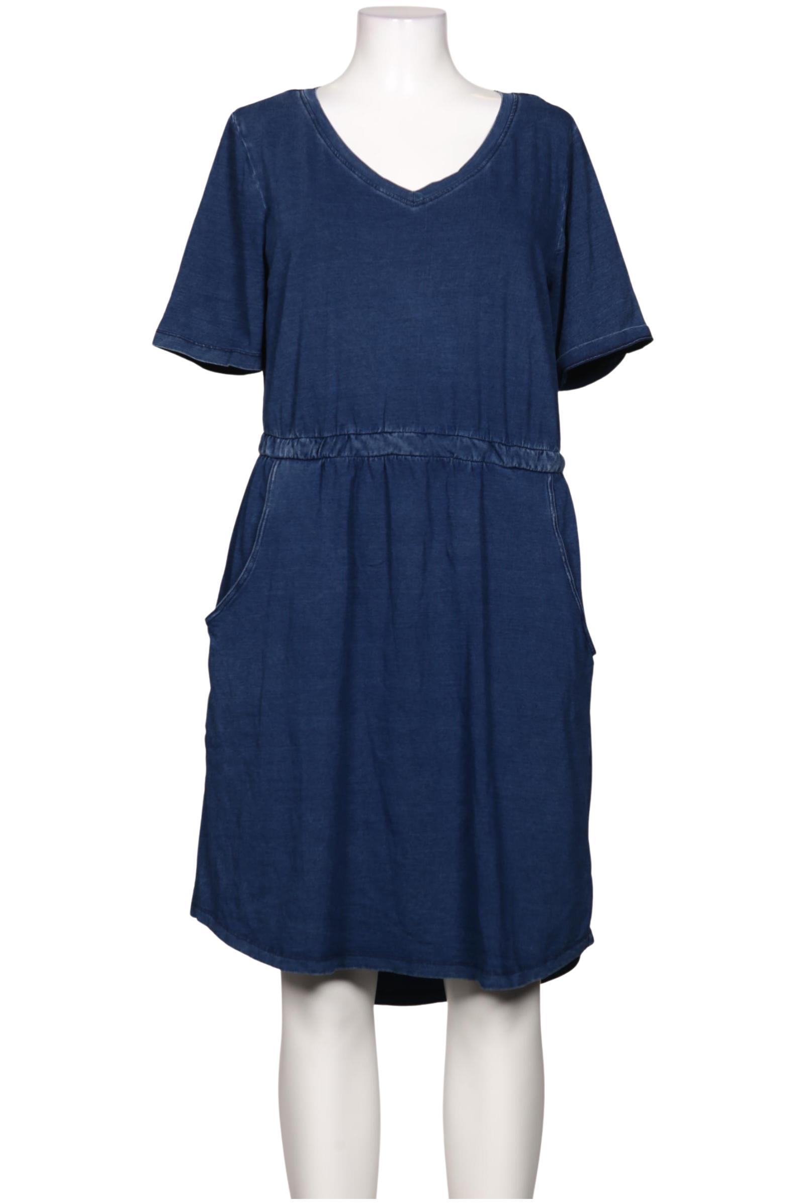 

sheego Damen Kleid, marineblau, Gr. 44