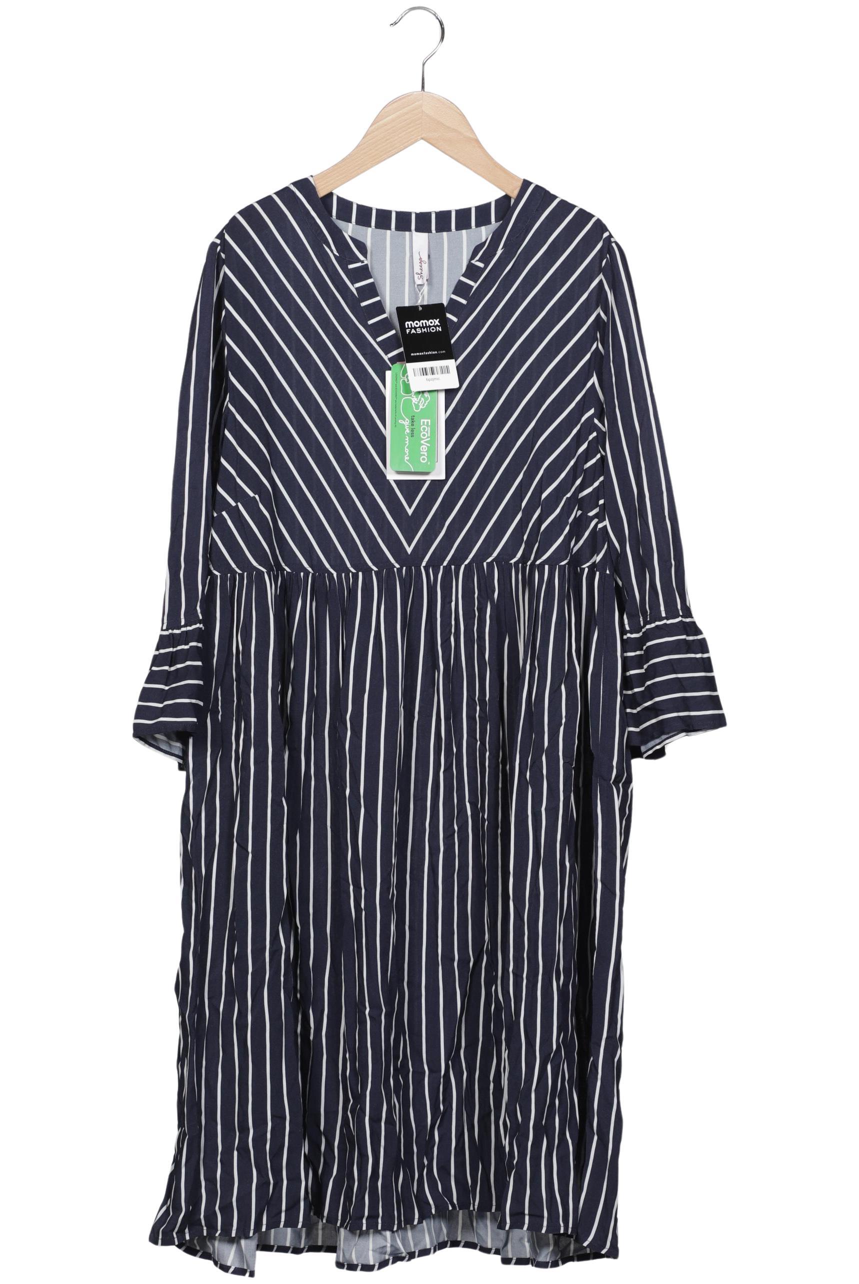 

sheego Damen Kleid, marineblau, Gr. 40