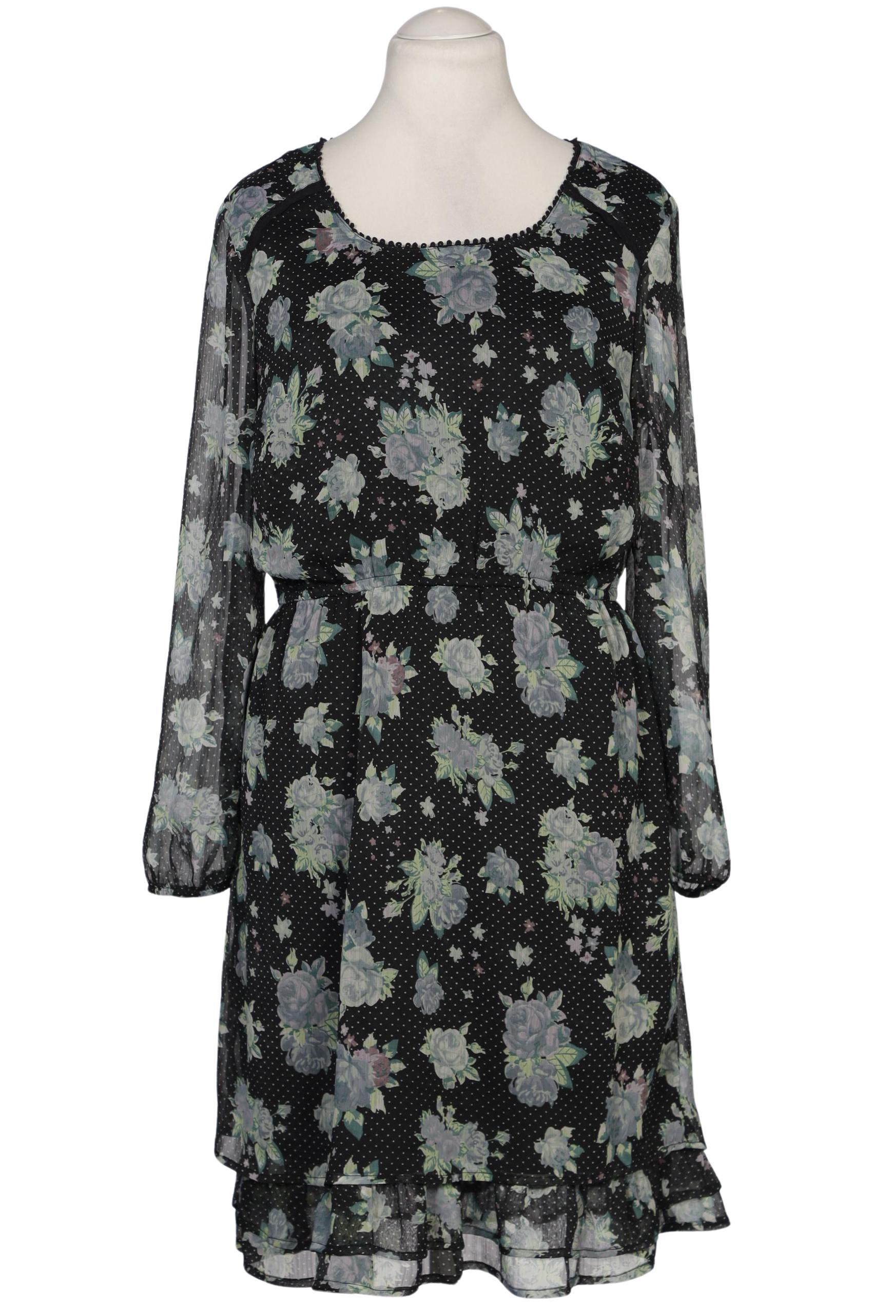 

sheego Damen Kleid, schwarz, Gr. 42