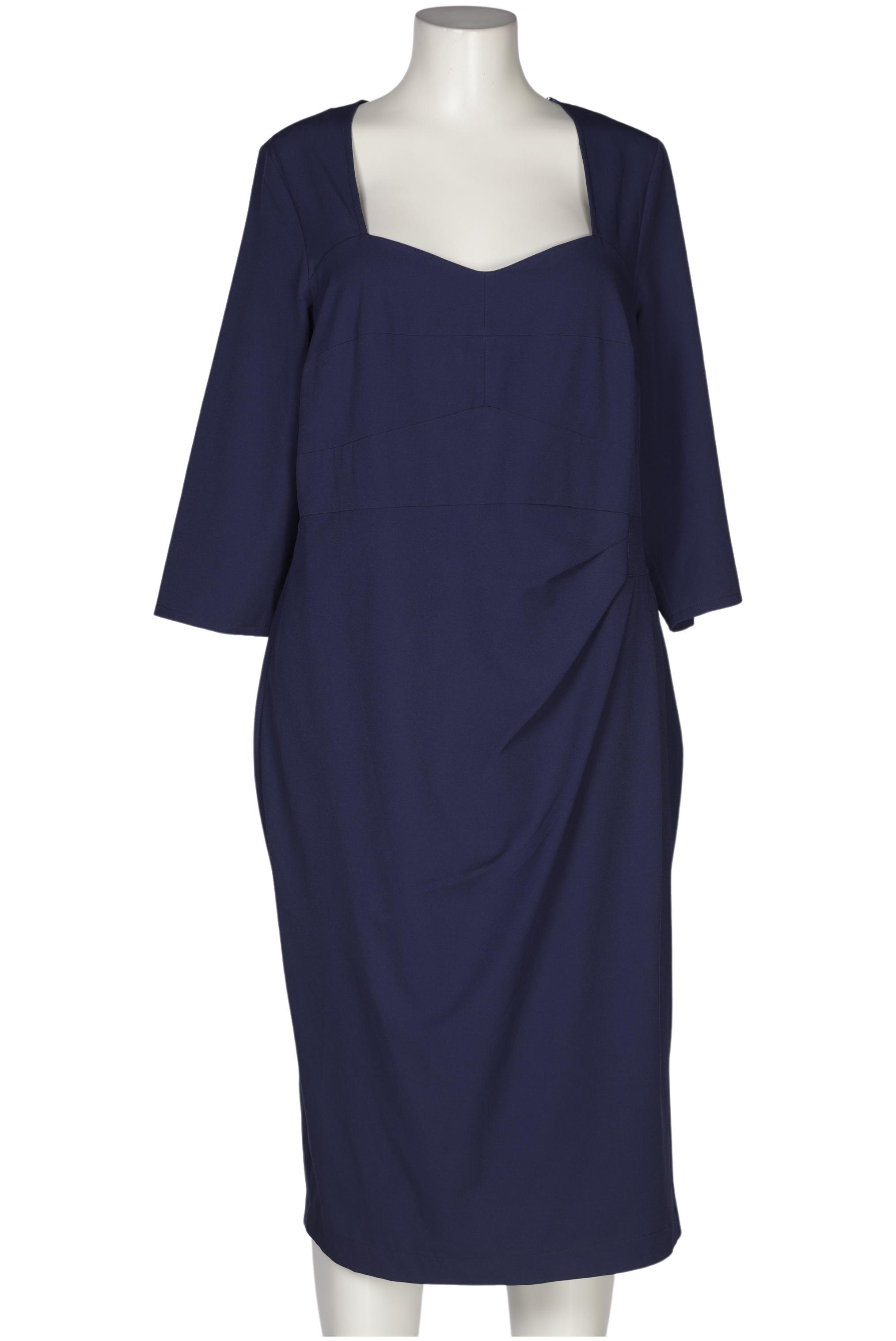

sheego Damen Kleid, marineblau, Gr. 46