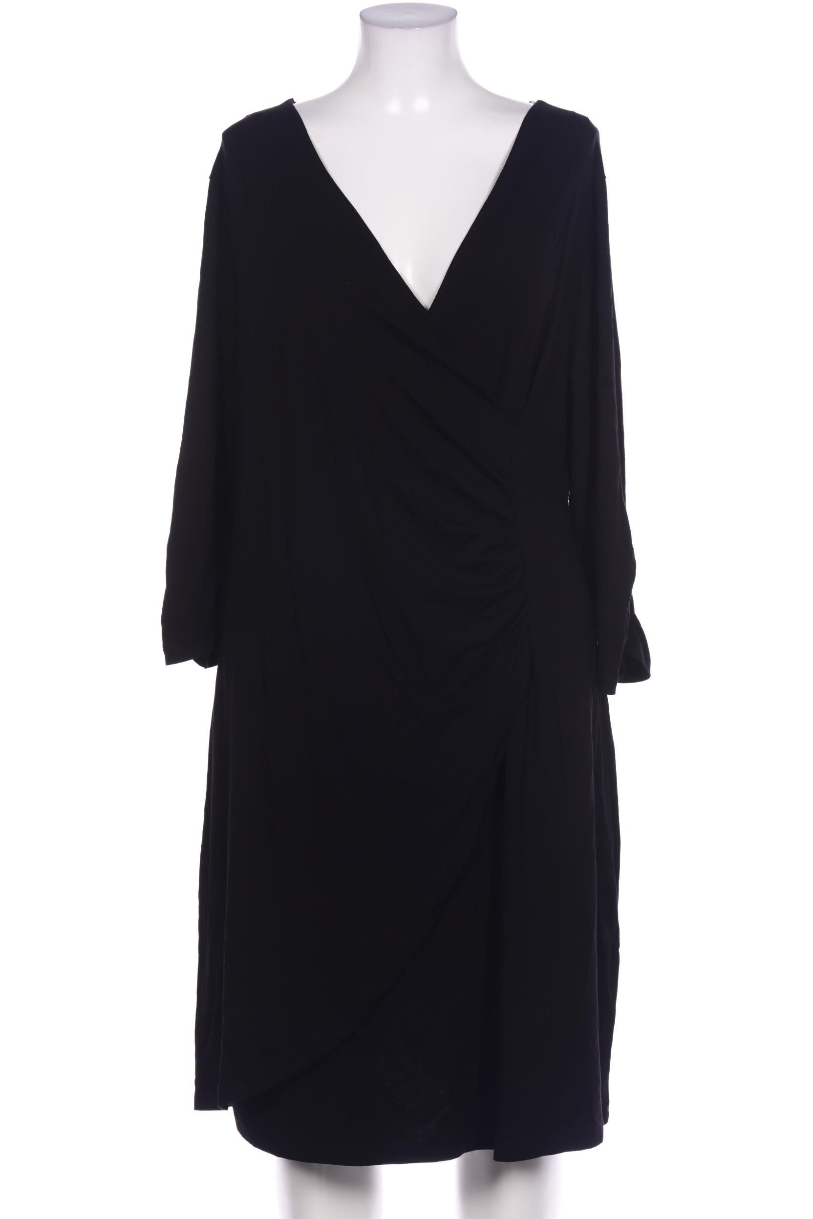 

sheego Damen Kleid, schwarz, Gr. 46