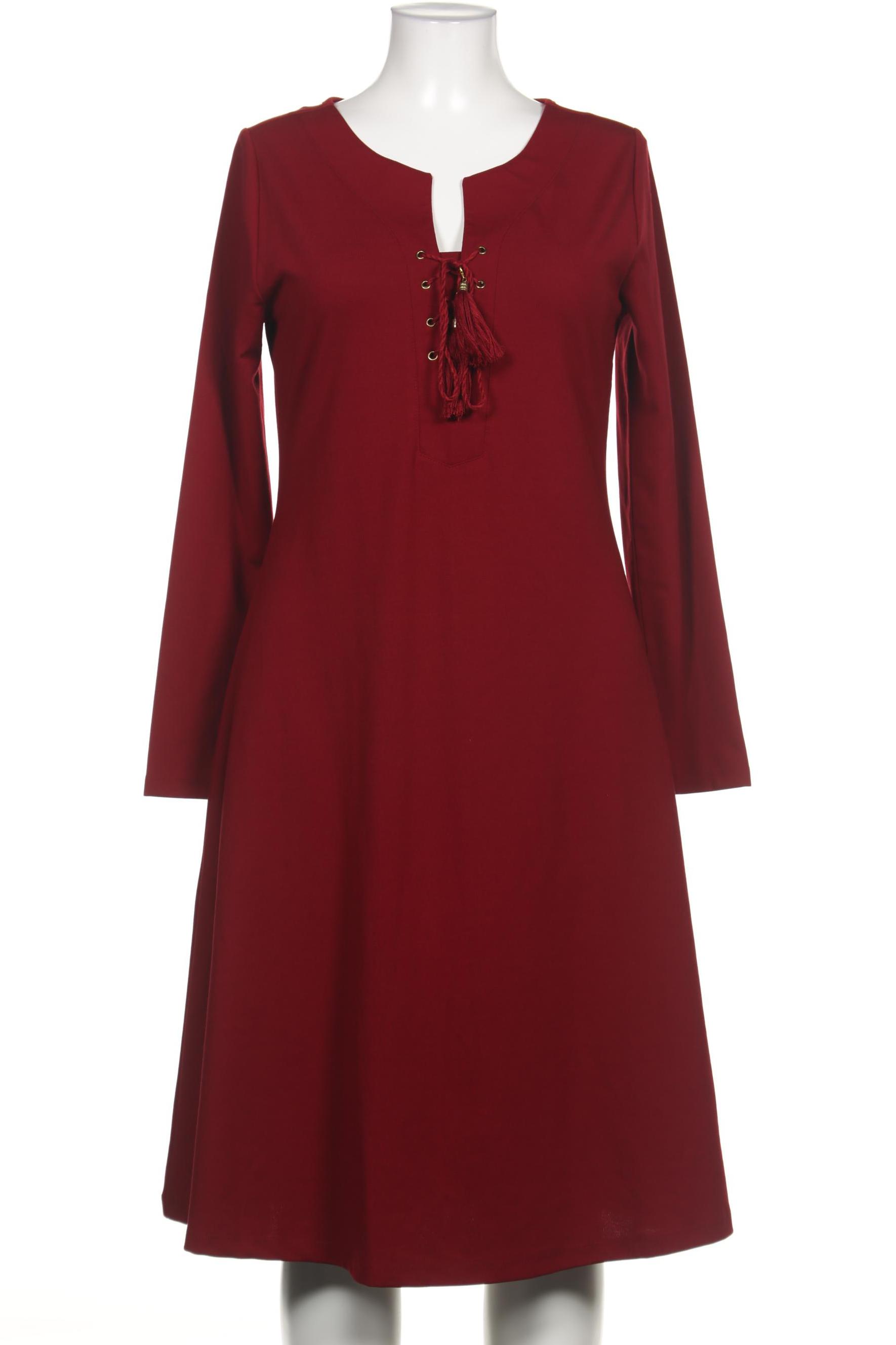 

sheego Damen Kleid, bordeaux, Gr. 42