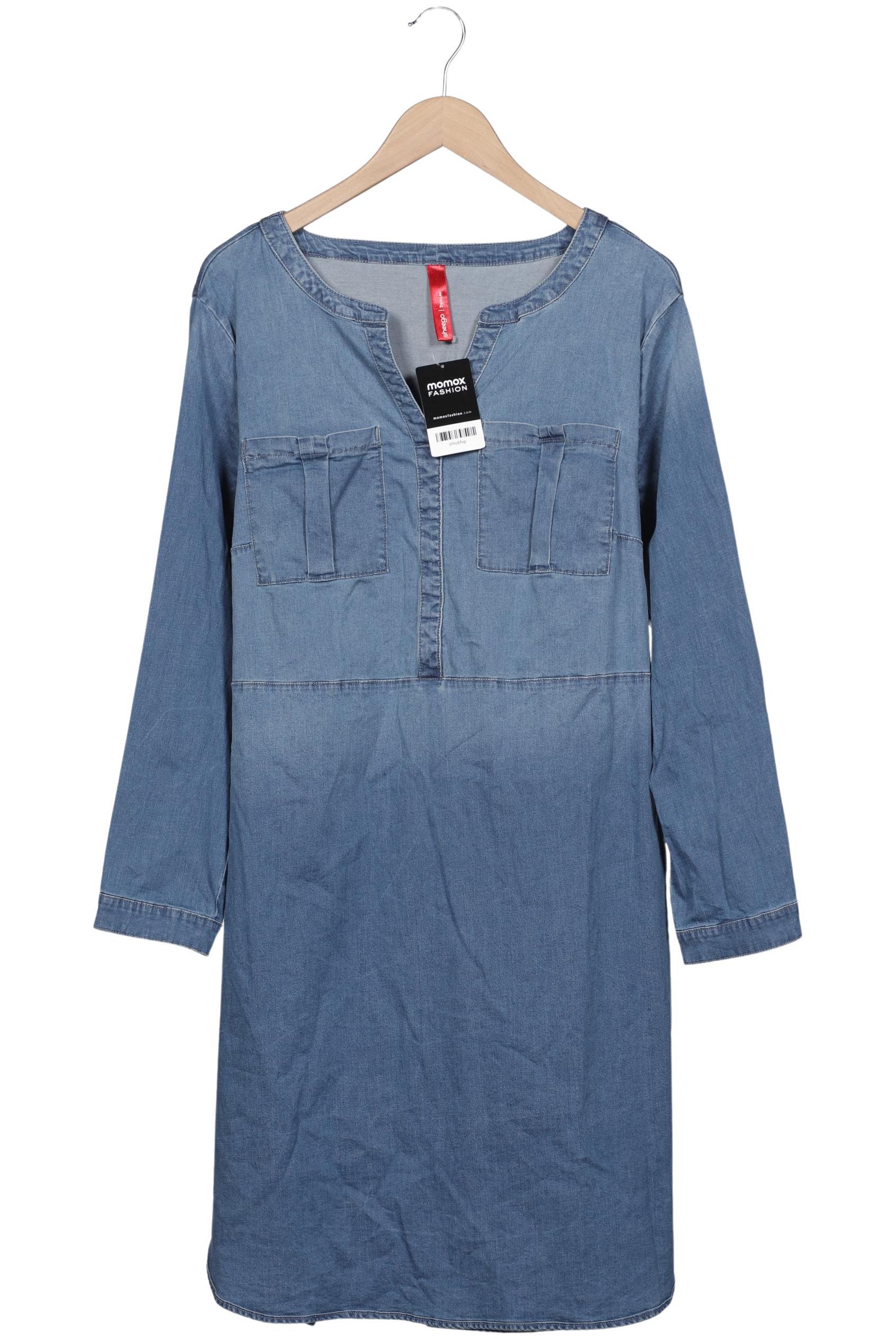 

sheego Damen Kleid, blau, Gr. 46