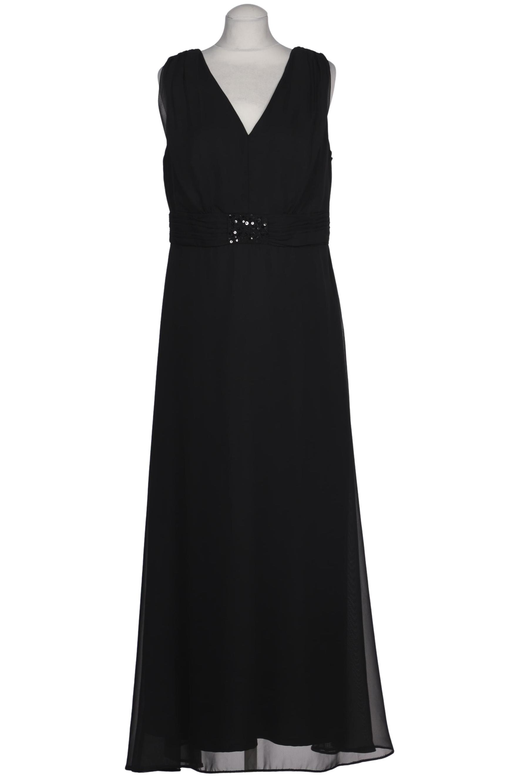 

sheego Damen Kleid, schwarz, Gr. 44