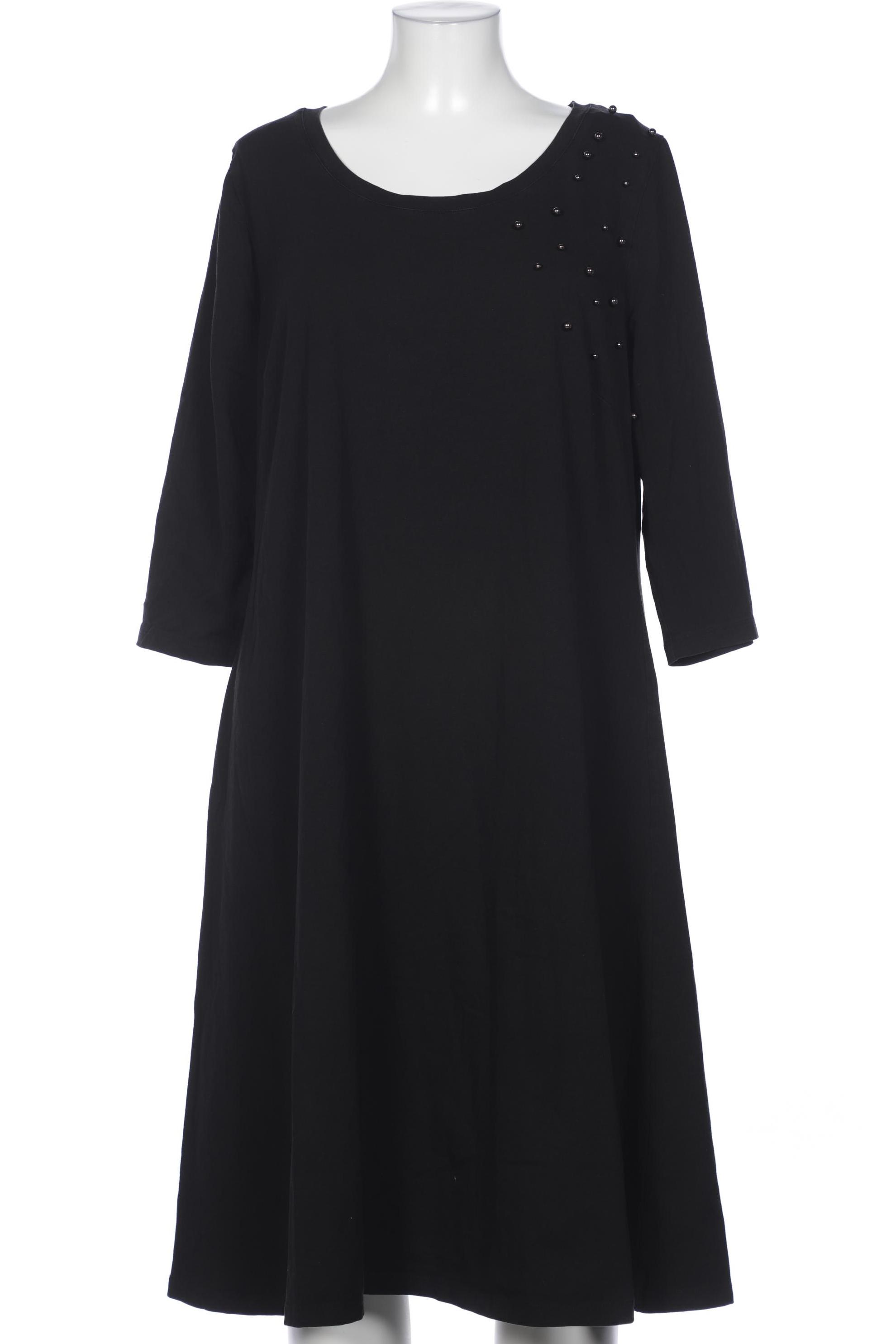 

sheego Damen Kleid, schwarz, Gr. 48