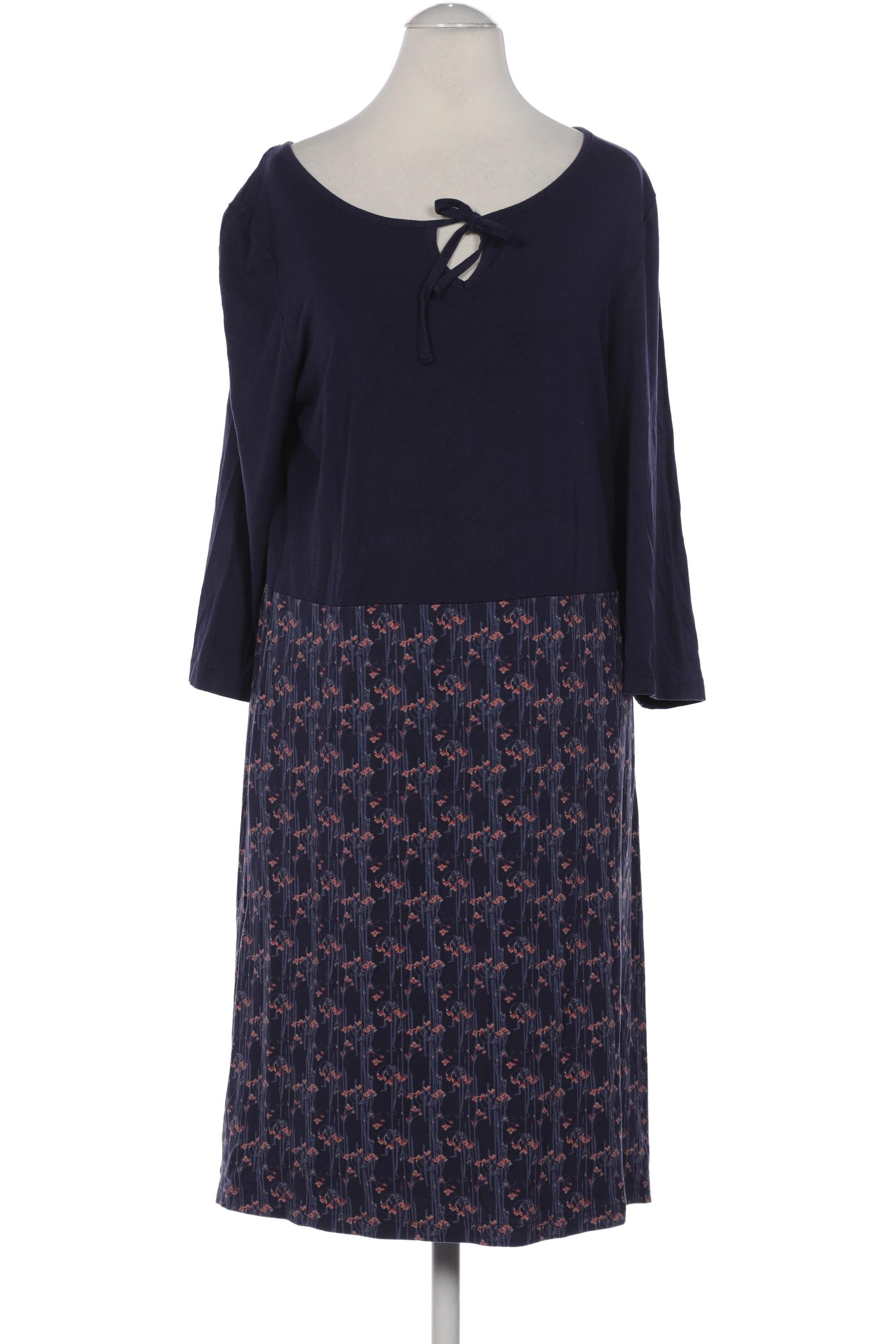 

sheego Damen Kleid, marineblau, Gr. 40