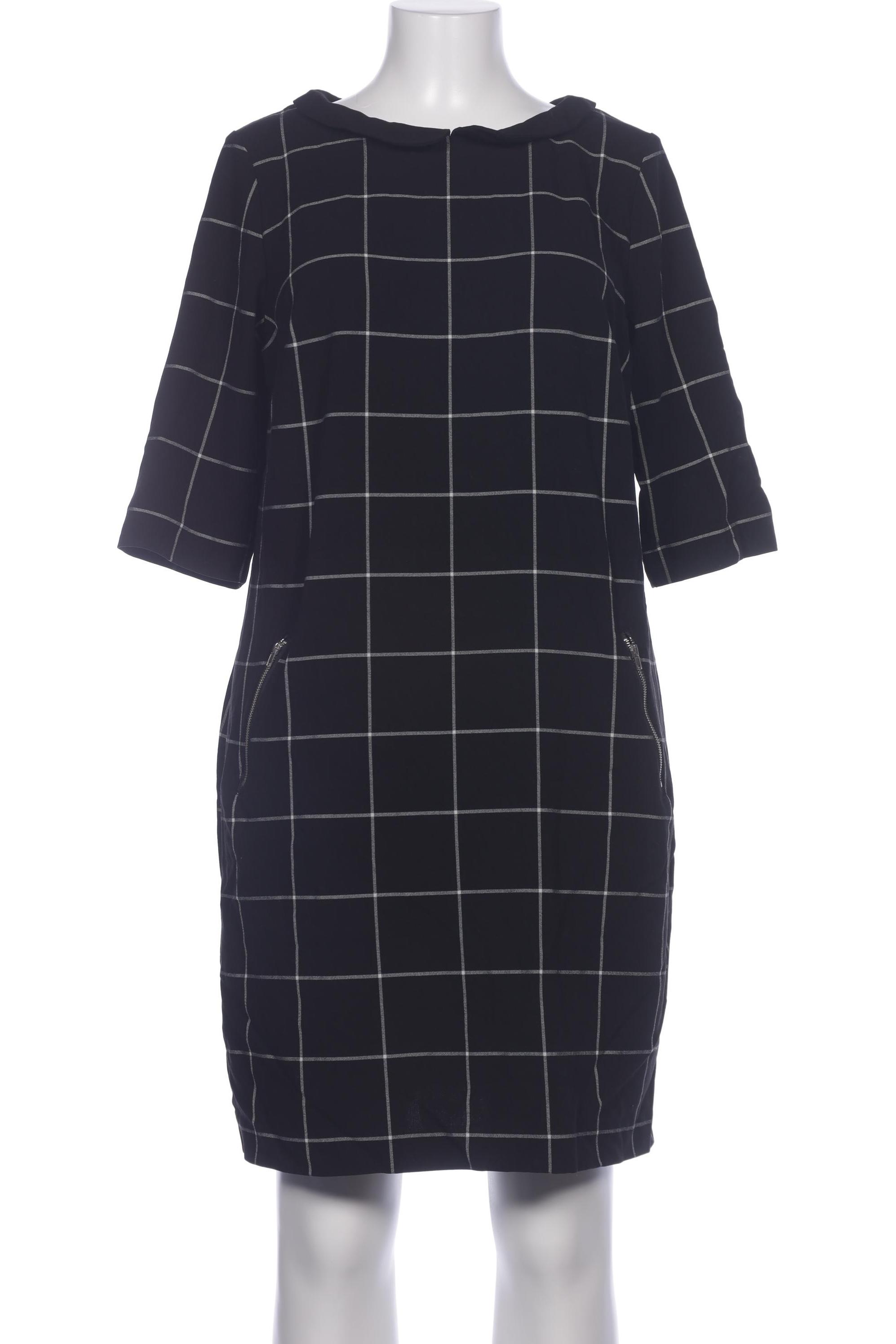 

sheego Damen Kleid, schwarz, Gr. 46